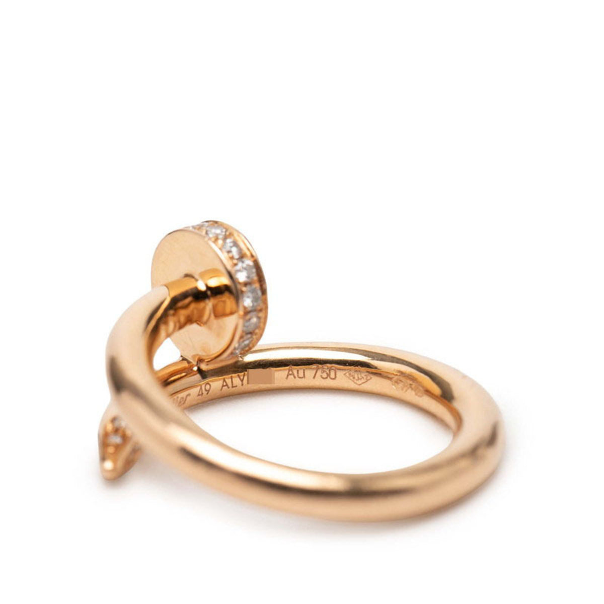 Cartier Pink Gold (18K) Band Ring (Pre-Owned)