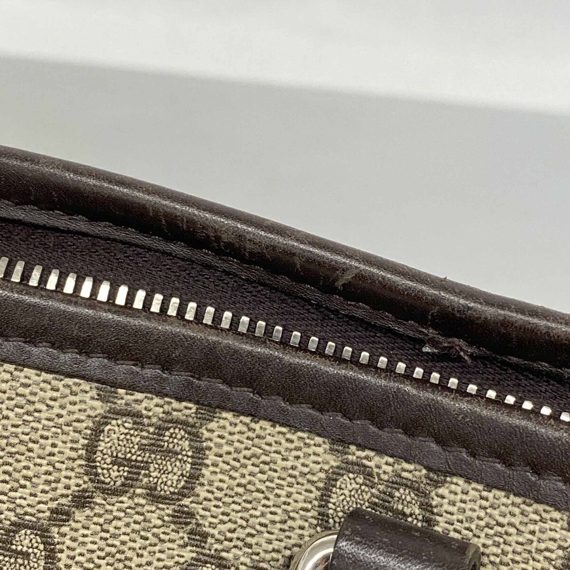 Gucci Brown Pvc Handbag (Pre-Owned)