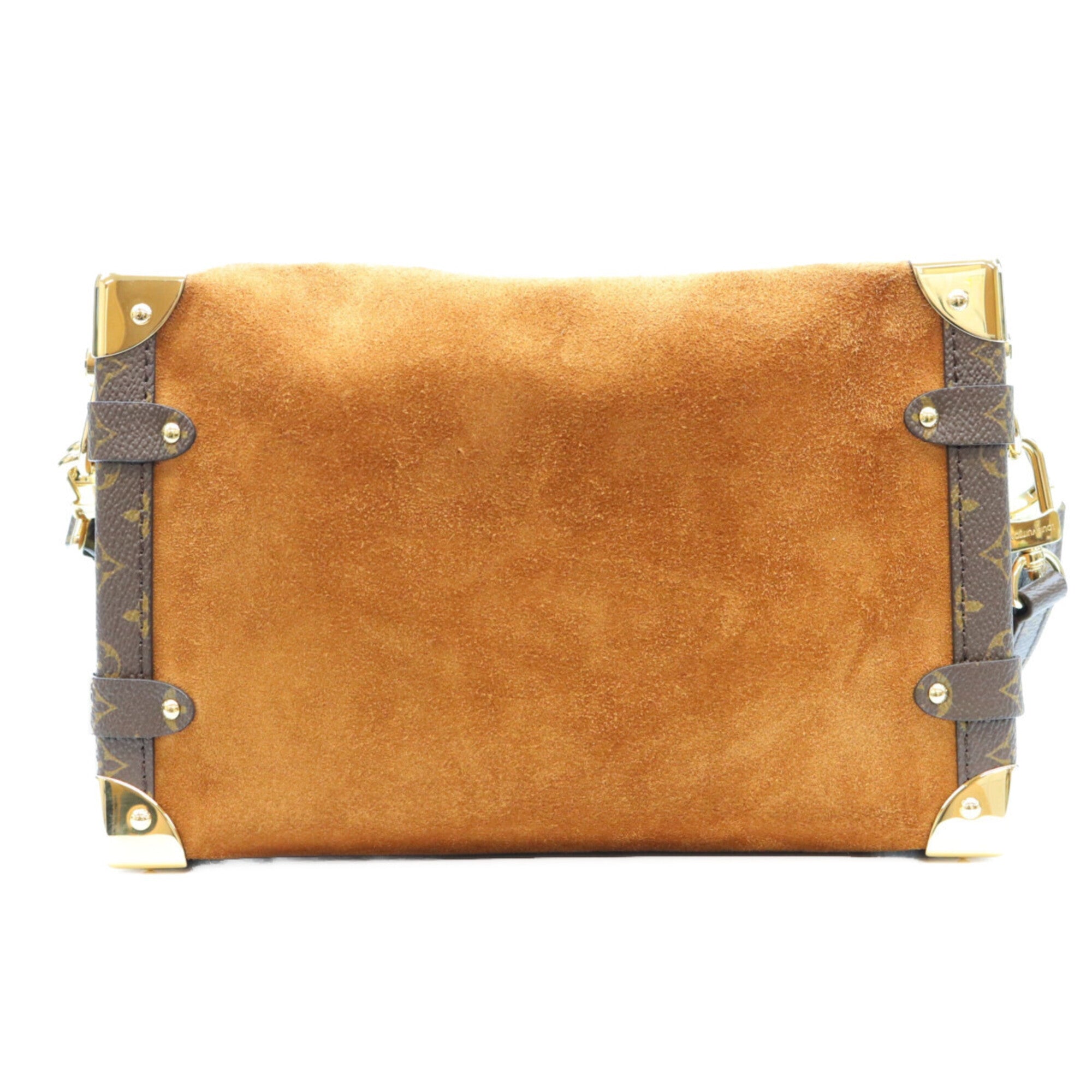 Louis Vuitton Brown Suede Shoulder Bag (Pre-Owned)