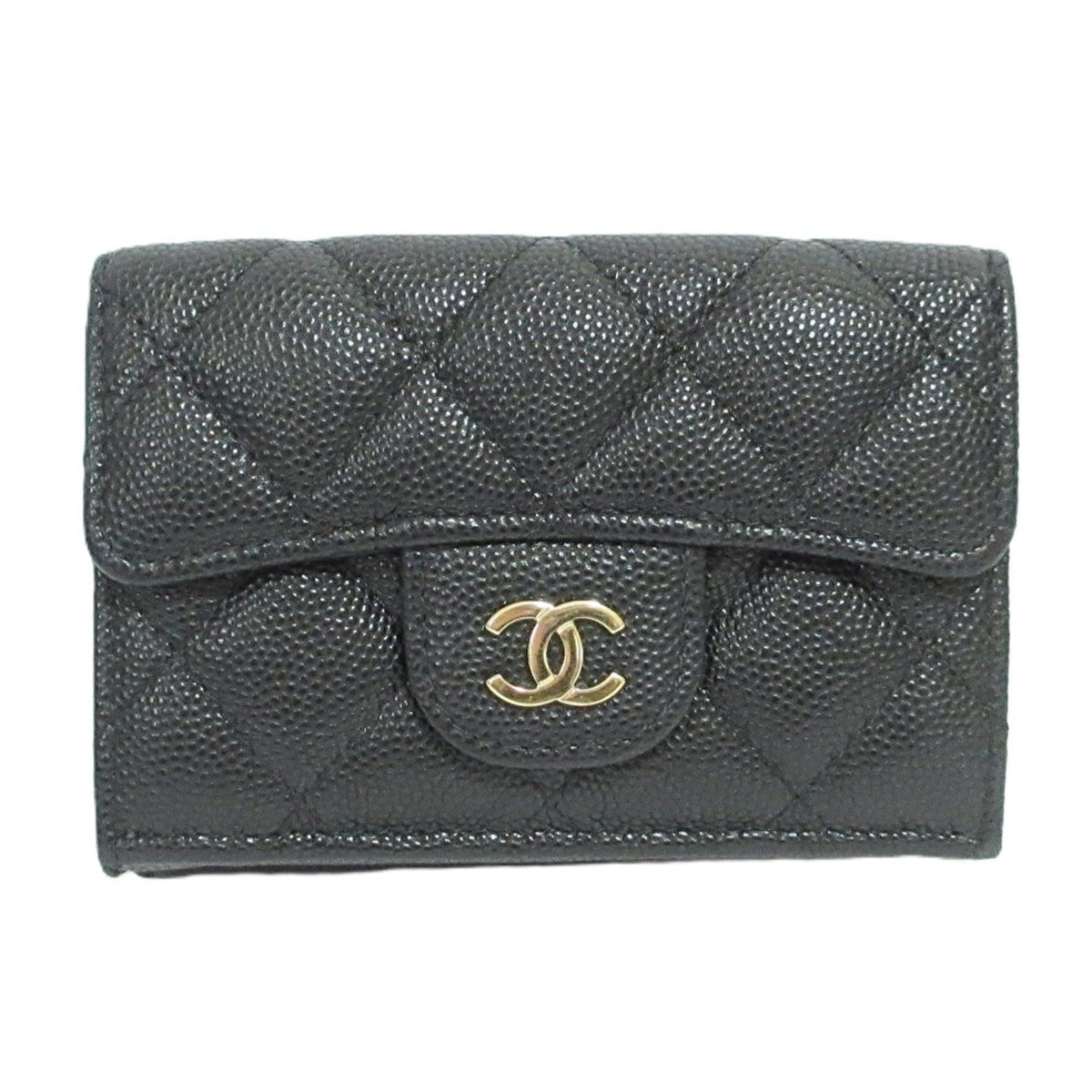 Chanel Black Card Wallet (Pre-Owned)