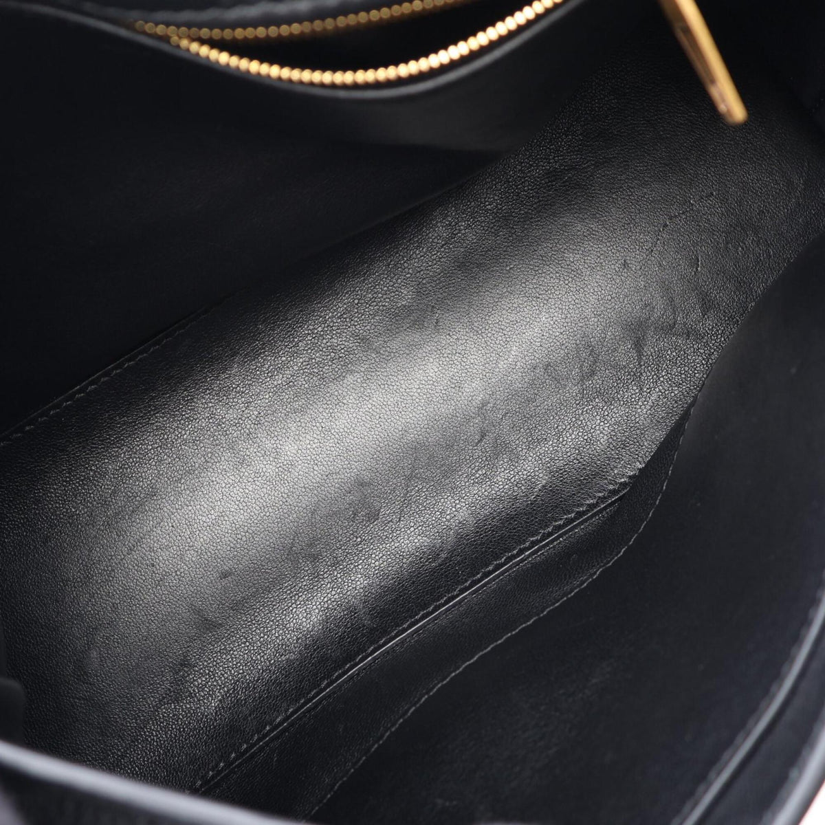Balenciaga Black Leather Handbag Shoulder Bag (Pre-Owned)