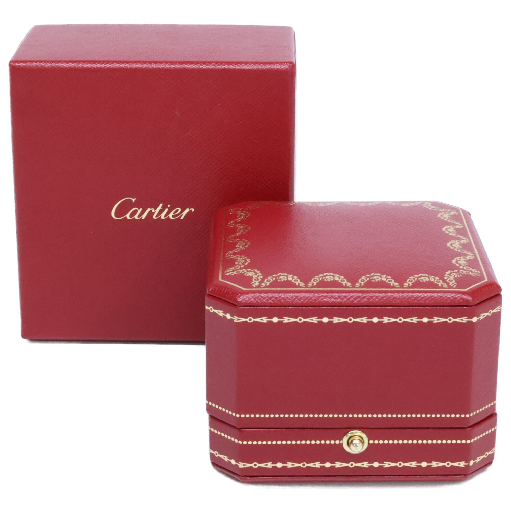 Cartier Pink Gold White Gold Yellow Gold Yellow Gold (18K) Pink Gold (18K) White Gold (18K) Band Ring (Pre-Owned)