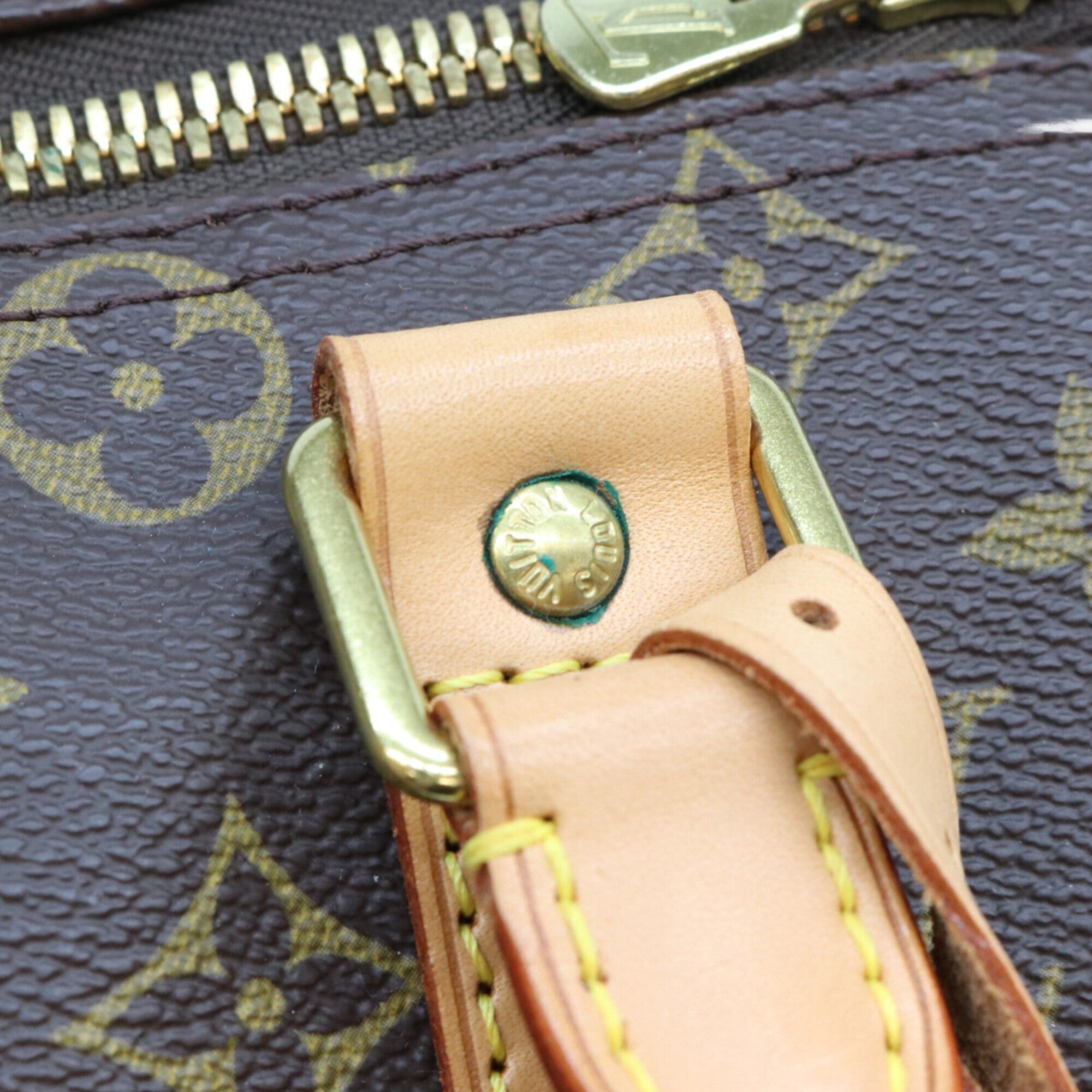 Louis Vuitton Brown Monogram Boston Bag (Pre-Owned)