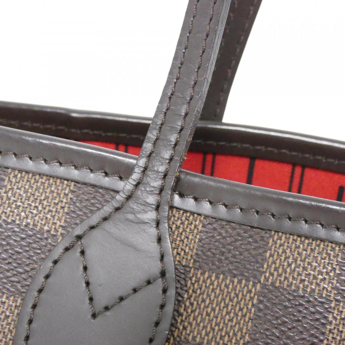 Louis Vuitton Brown Coated Canvas Handbag (Pre-Owned)
