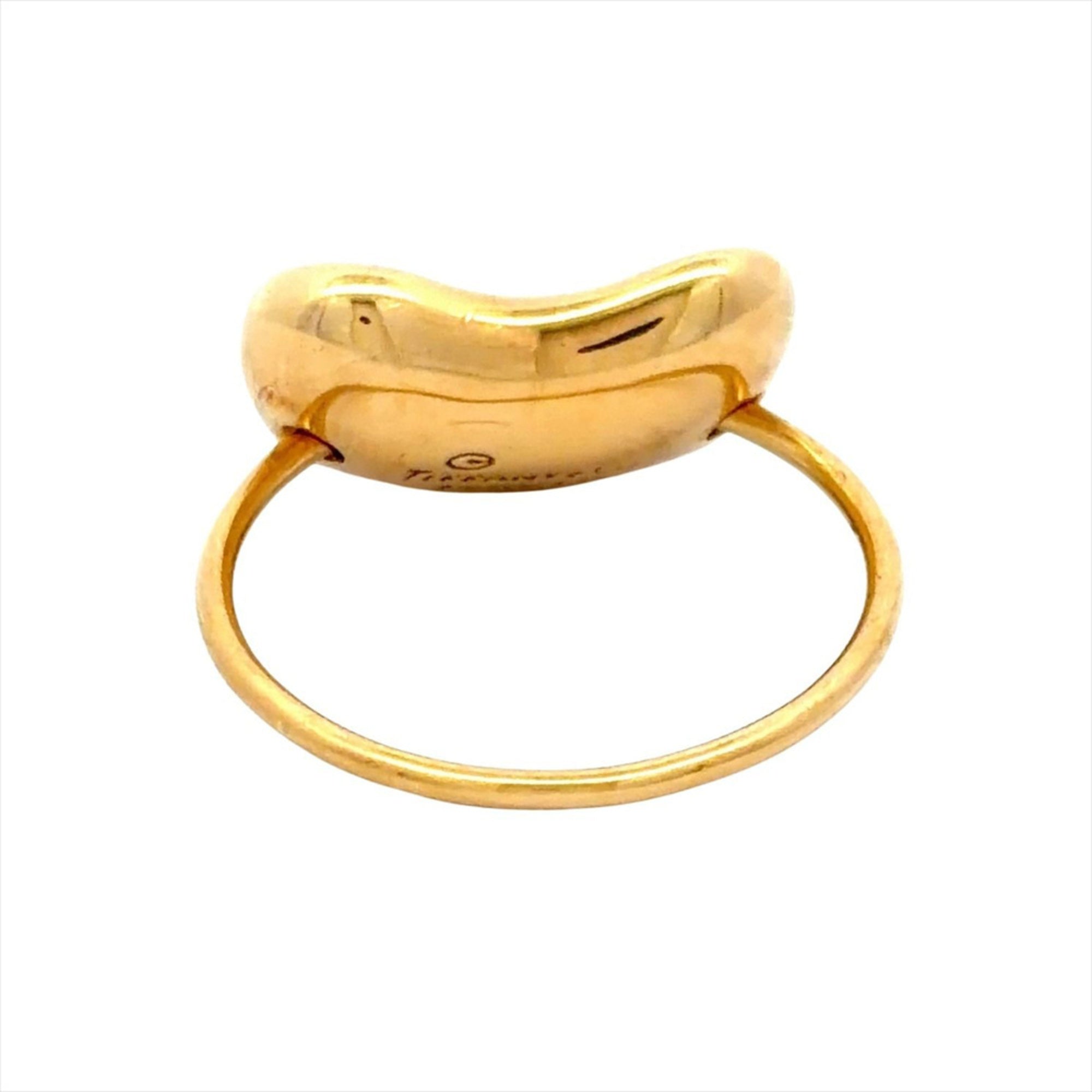 Tiffany Bean Yellow Gold (18K) Band Ring (Pre-Owned)