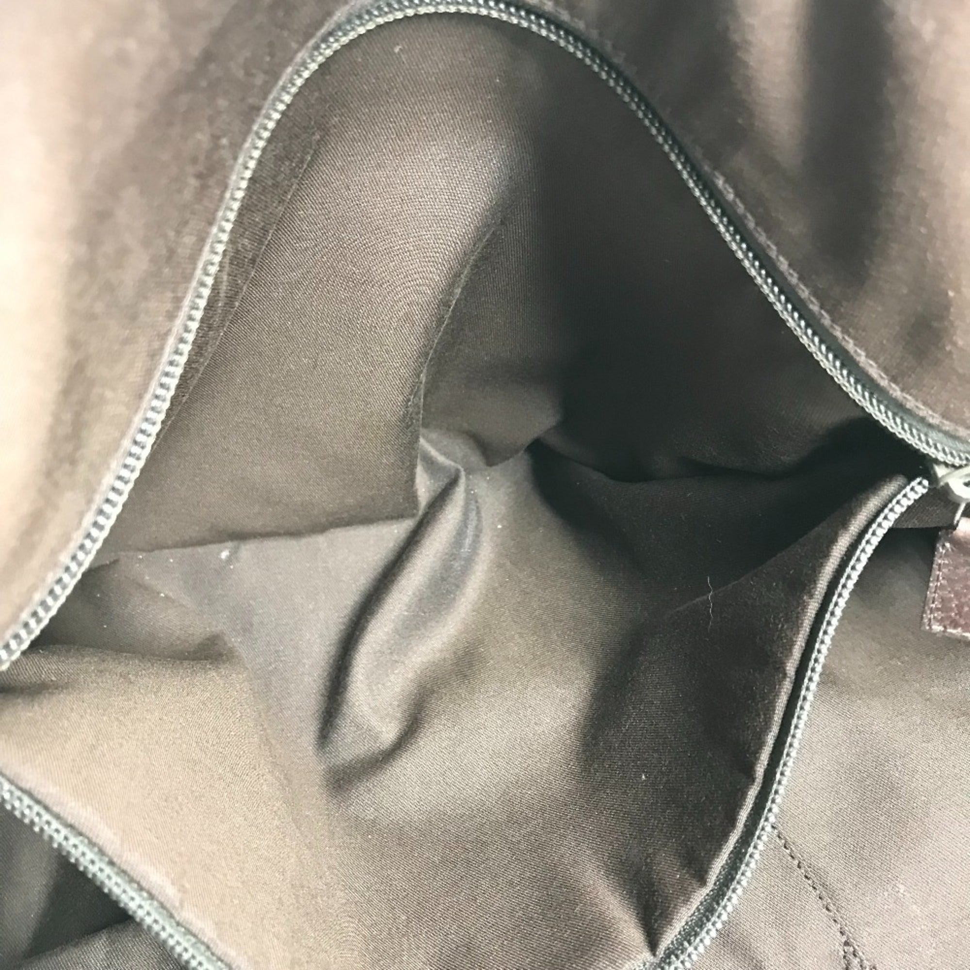 Gucci Beige Dark Brown Gg Canvas Shoulder Bag Tote Bag (Pre-Owned)