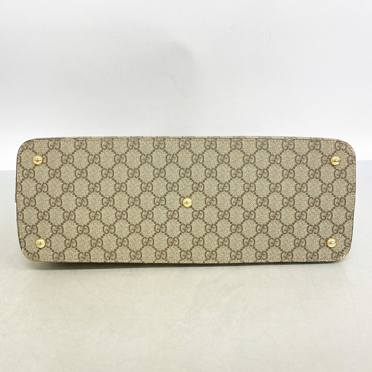 Gucci Brown Pvc Handbag (Pre-Owned)