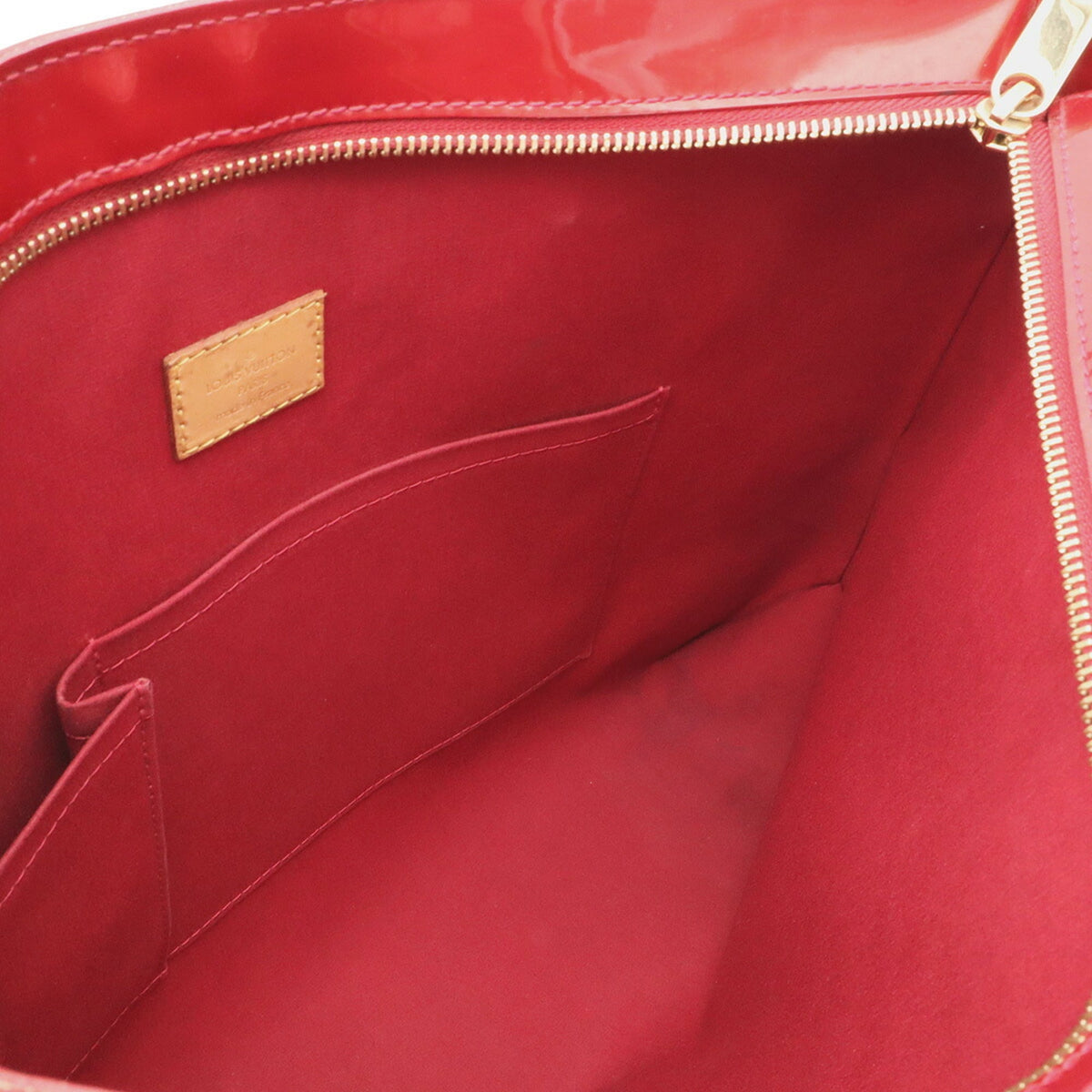 Louis Vuitton Noisette Red Color Leather Tote Bag (Pre-Owned)