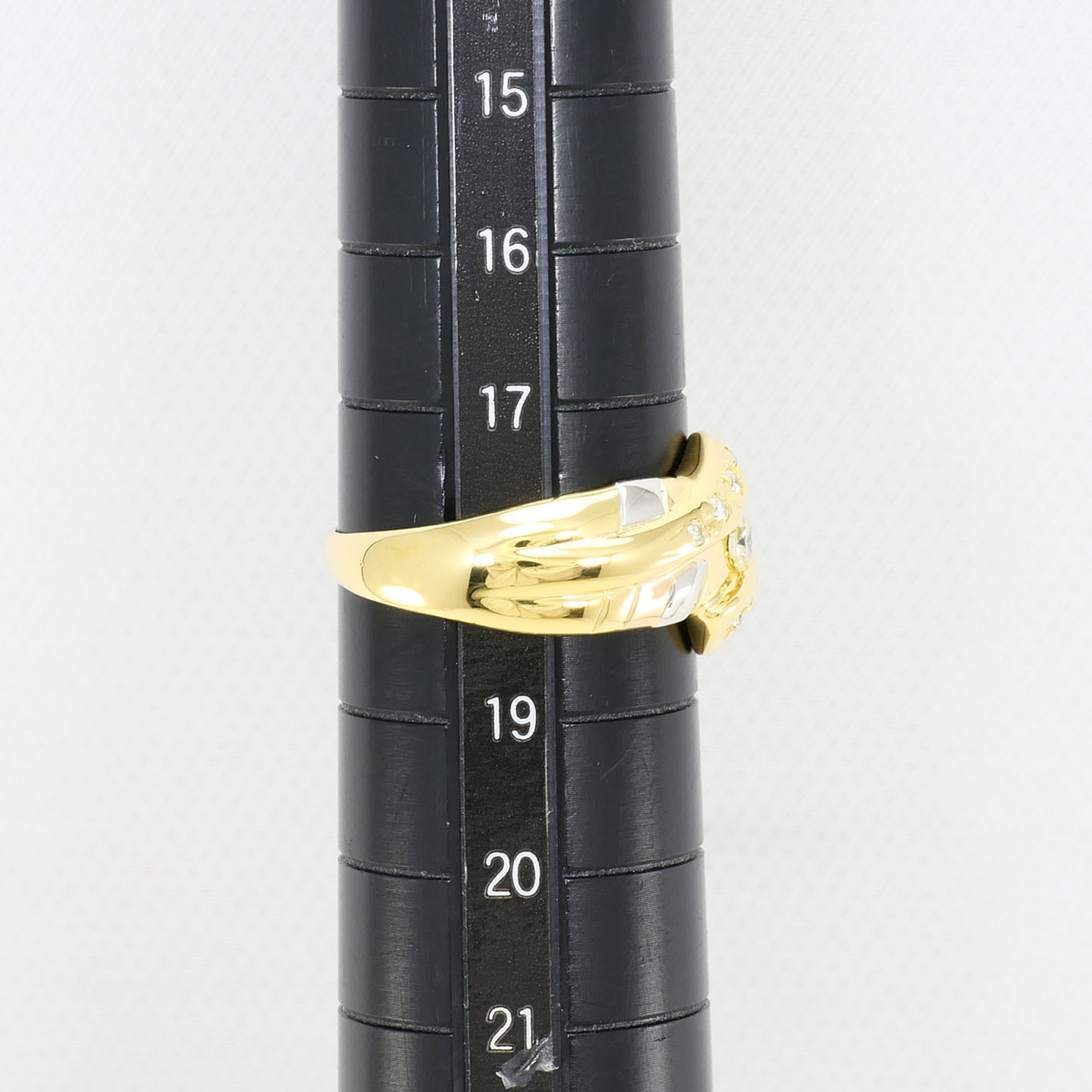 Unbranded Pink Gold Platinum Yellow Gold Yellow Gold (18K) Pink Gold (18K) Platinum 900 Band Ring (Pre-Owned)