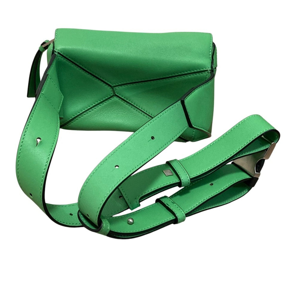 Loewe Green Shoulder Bag Sling Bag (Pre-Owned)