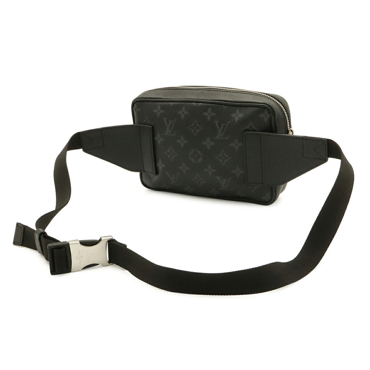 Louis Vuitton Monogram Eclipse Noir Monogram Eclipse Taiga Leather Fanny Pack (Pre-Owned)