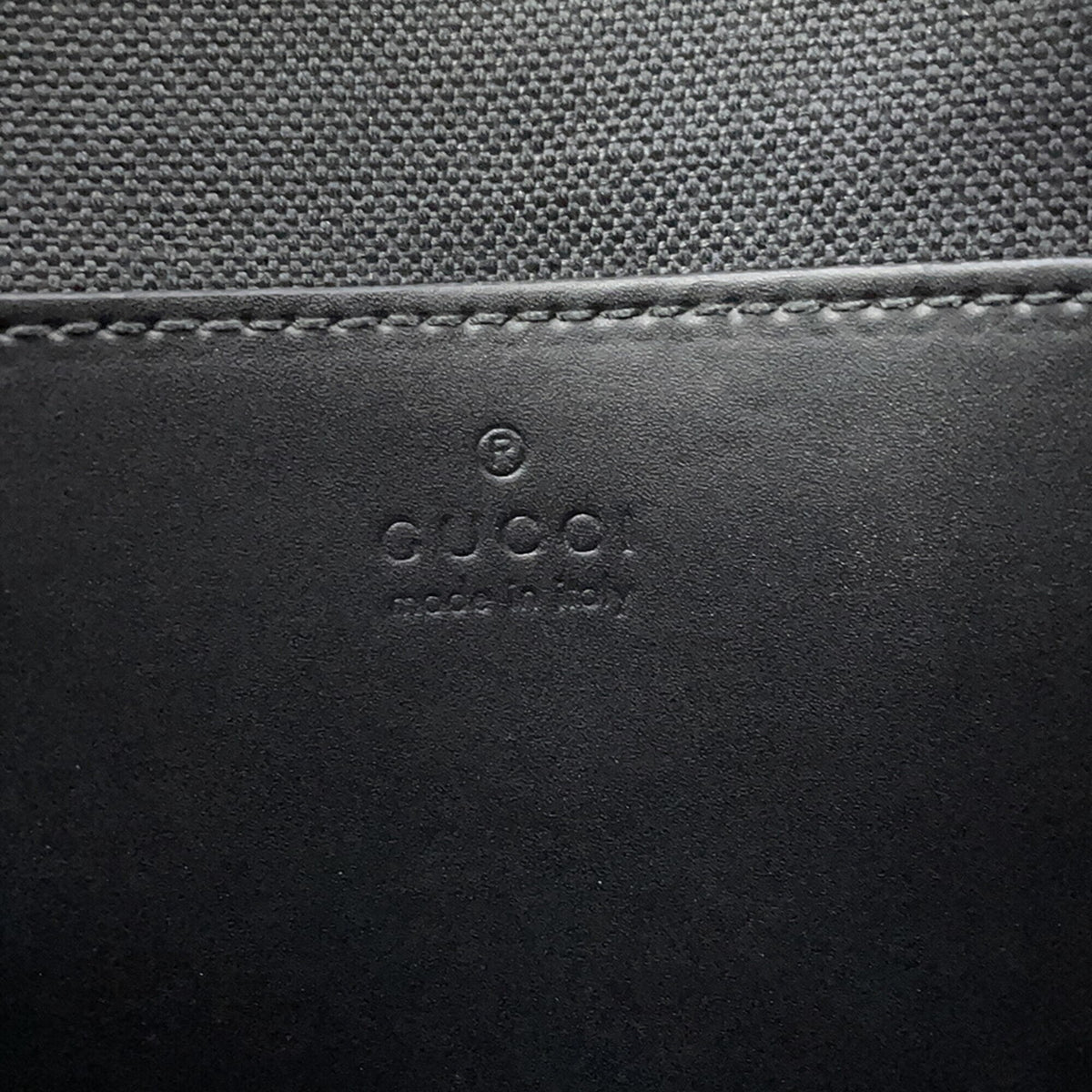 Gucci Black Gg Supreme Handbag Messenger Bag Shoulder Bag (Pre-Owned)