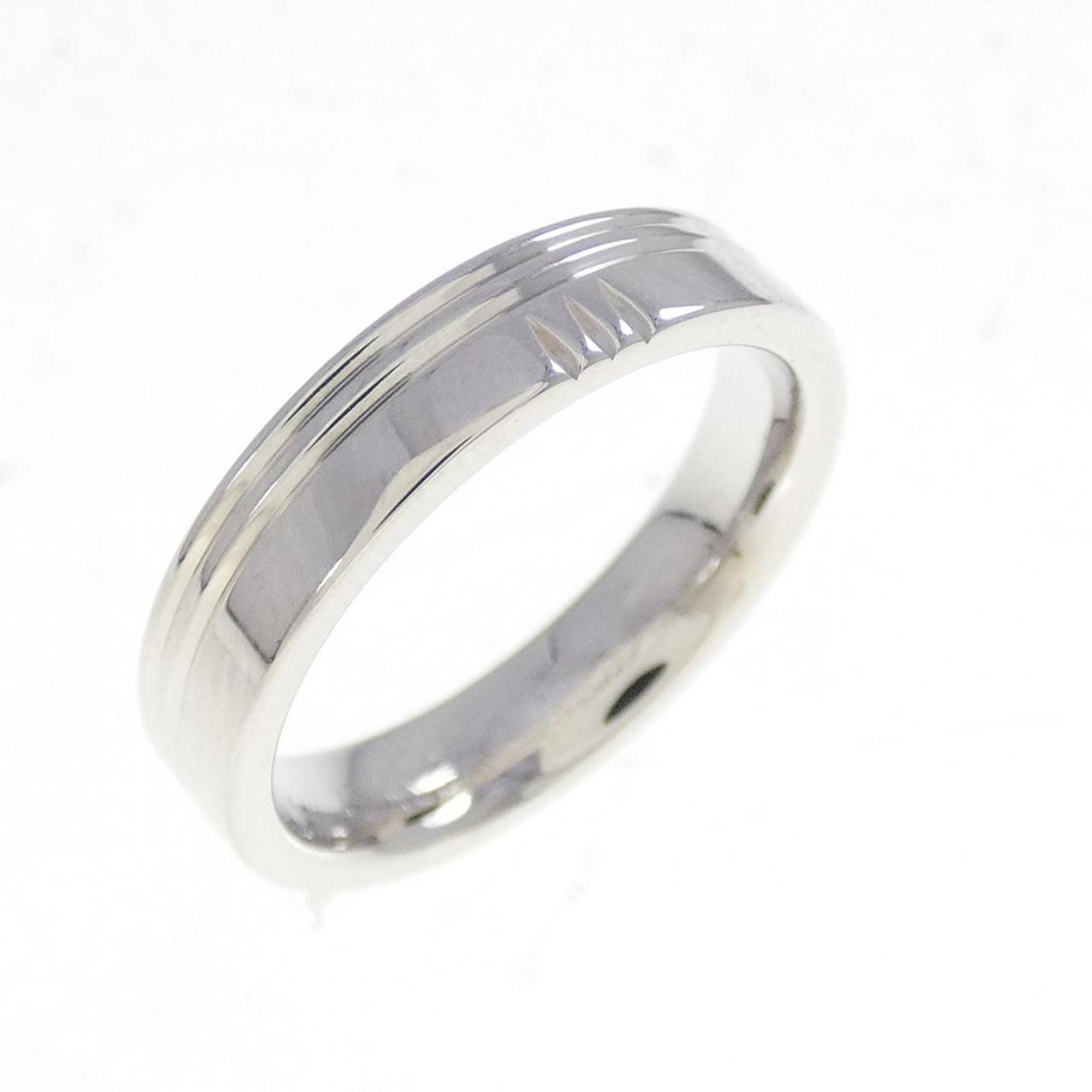 Hermes White Gold (18K) Band Ring (Pre-Owned)