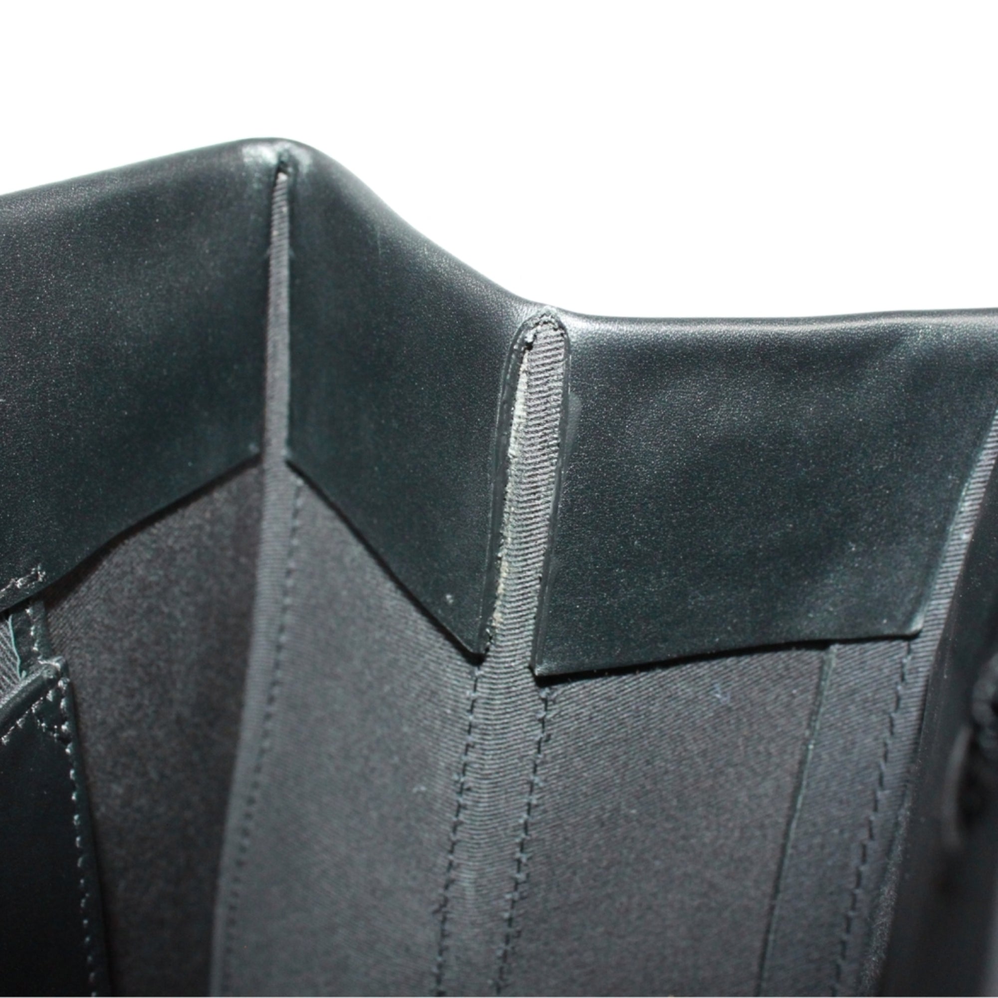 Valentino Black Leather Tote Bag (Pre-Owned)