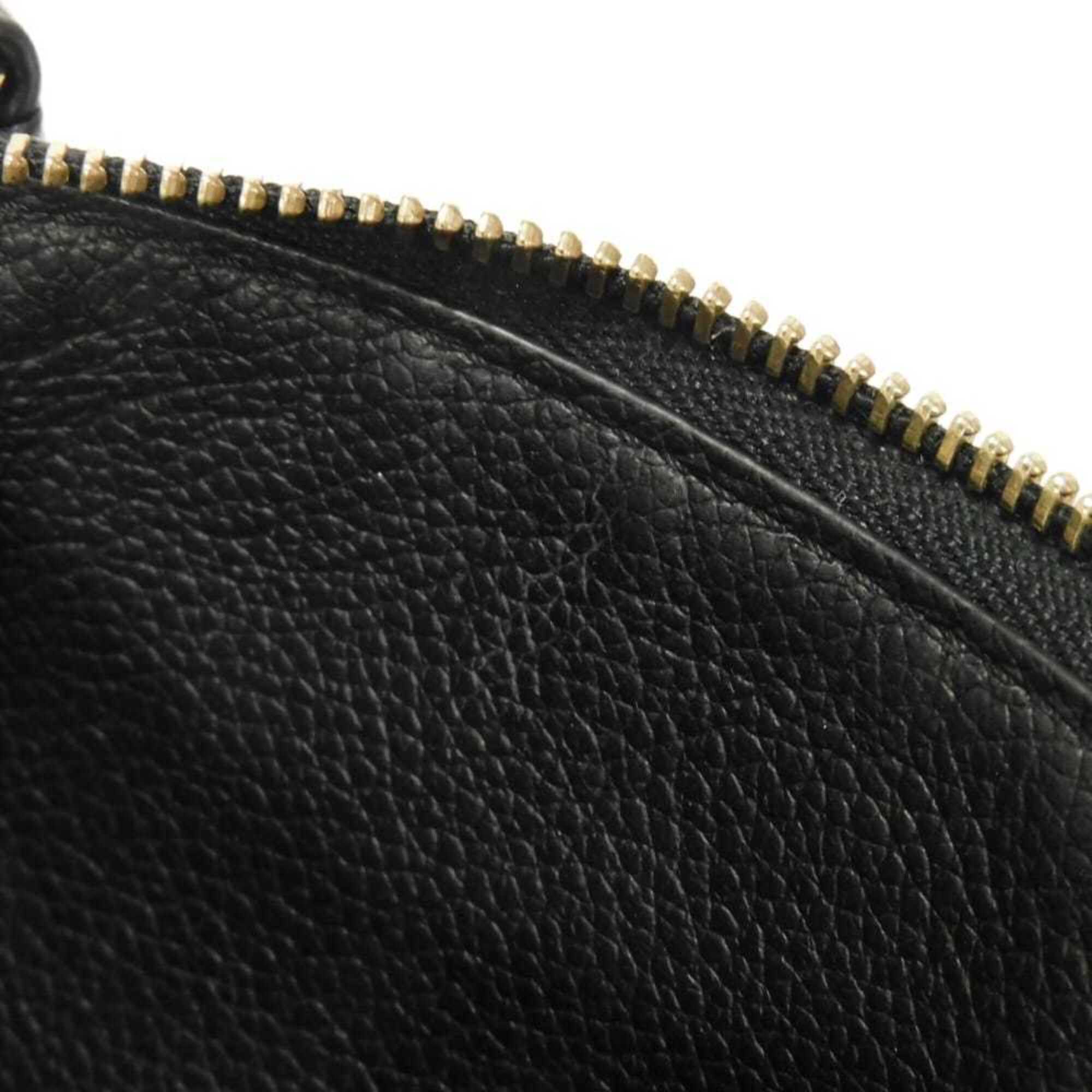 Louis Vuitton Black Noir Monogram Empreinte Leather Coin Purse/Coin Case (Pre-Owned)