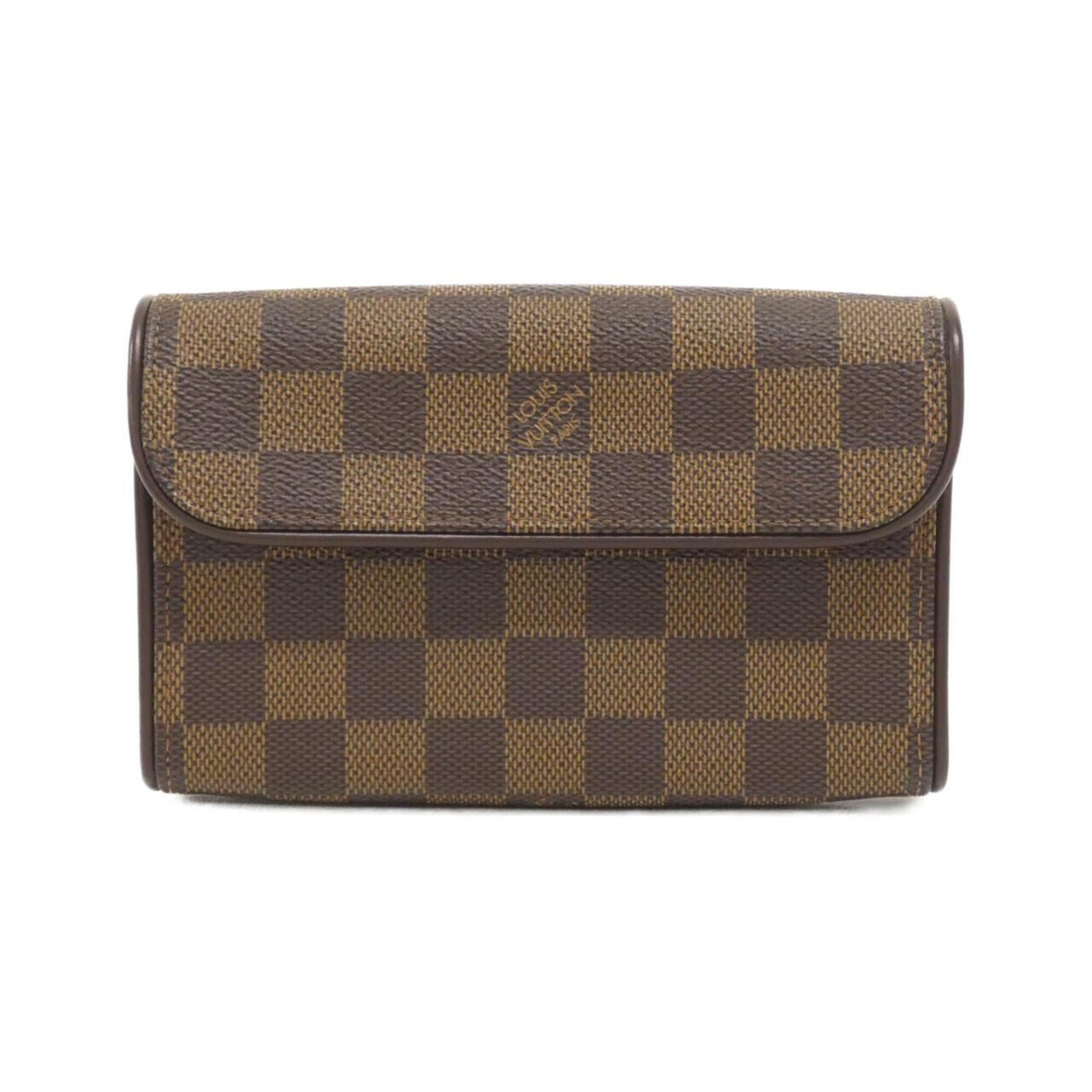 Louis Vuitton Ebene Coated Canvas Fanny Pack Pochette (Pre-Owned)
