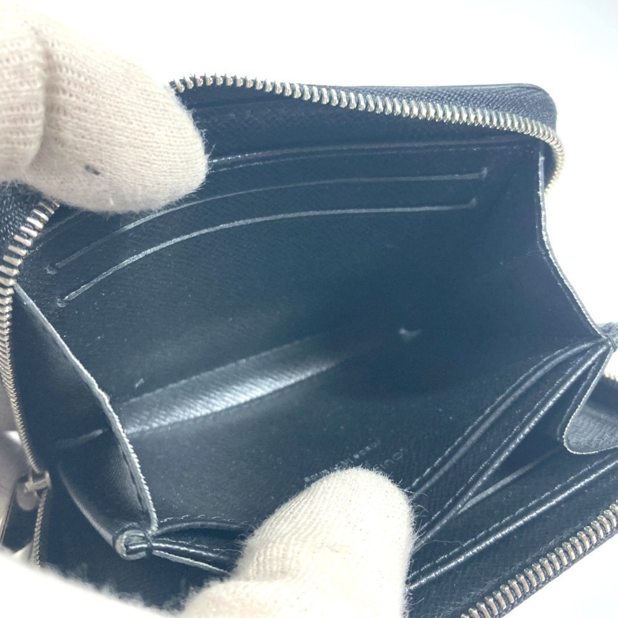 Louis Vuitton Epi Black Noir Epi Leather Coin Purse/Coin Case (Pre-Owned)