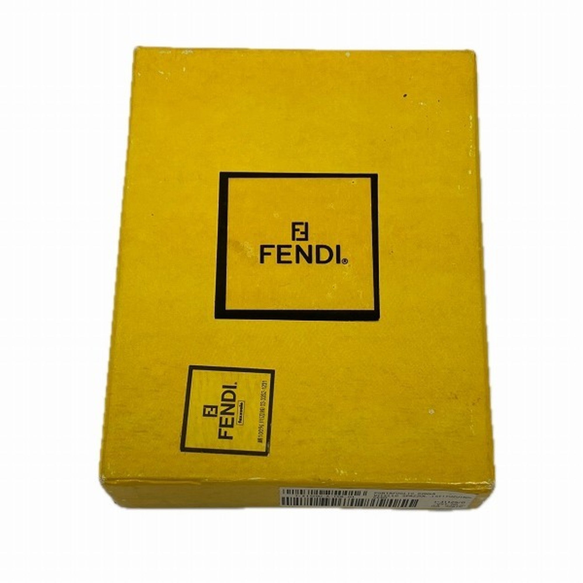 Fendi Brown Canvas Leather Wallet (Bi-Fold) (Pre-Owned)