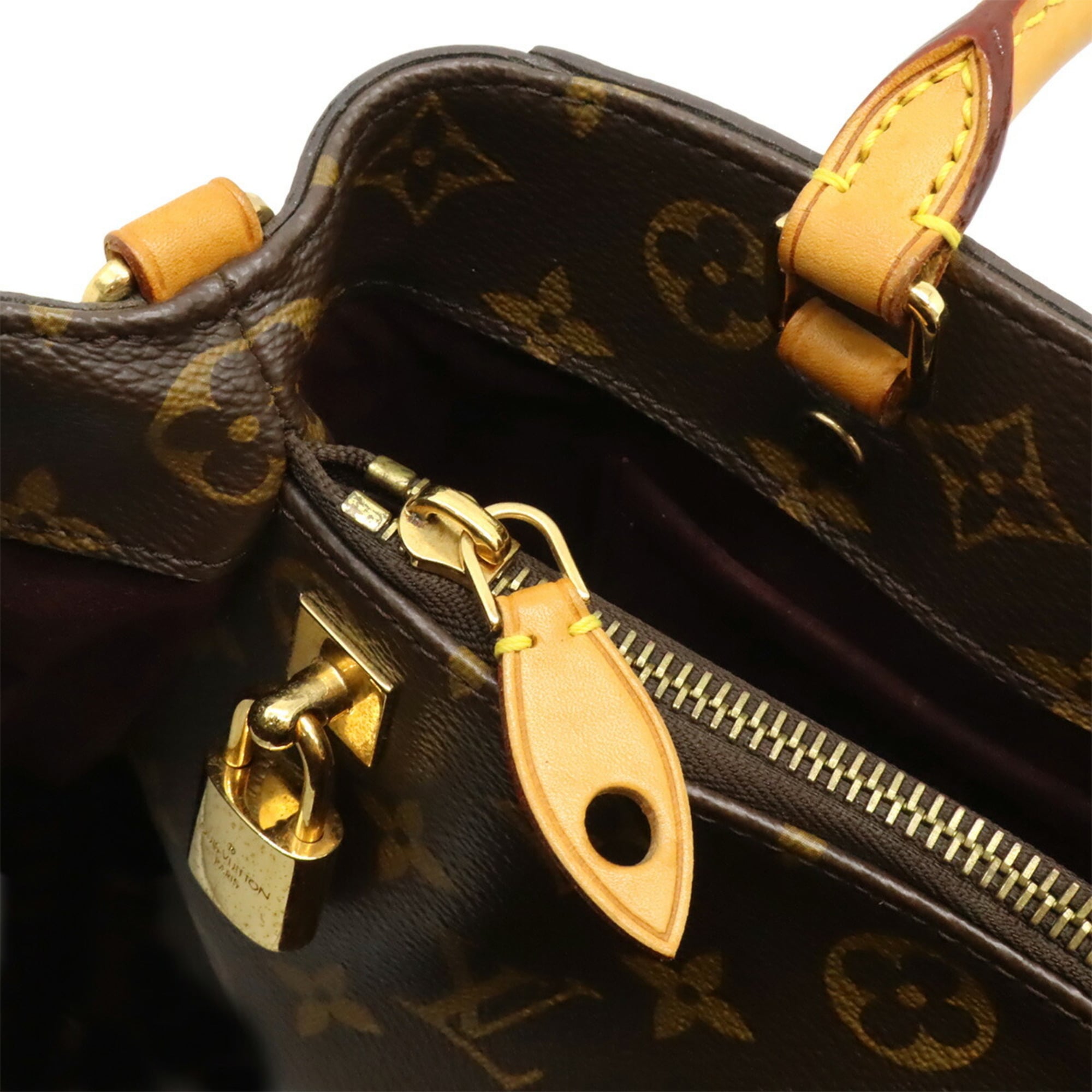 Louis Vuitton Brown Monogram Monogram Canvas Pvc Handbag Shoulder Bag (Pre-Owned)
