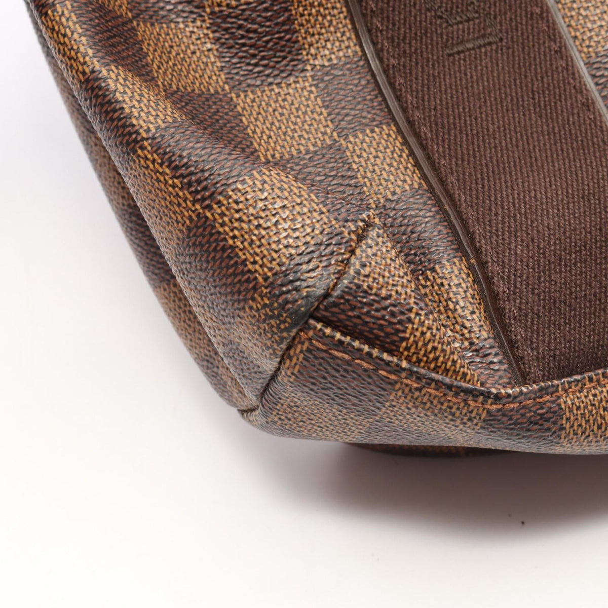 Louis Vuitton Brown Damier Canvas Ebene Coated Canvas Leather Handbag Tote Bag (Pre-Owned)