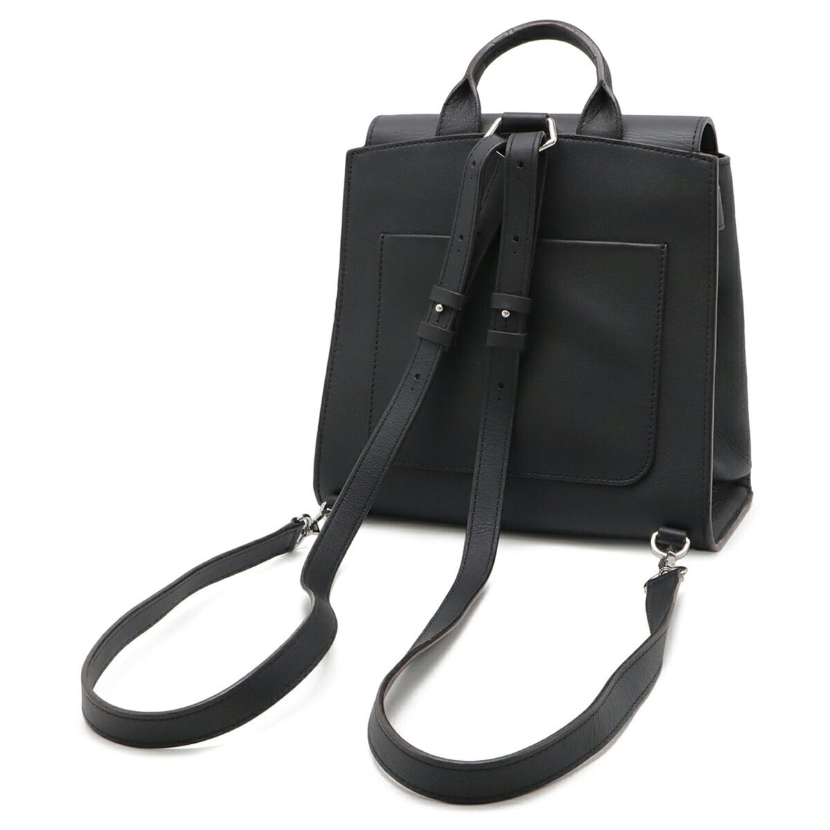Mcm Visetos Black Canvas Leather Backpack (Pre-Owned)