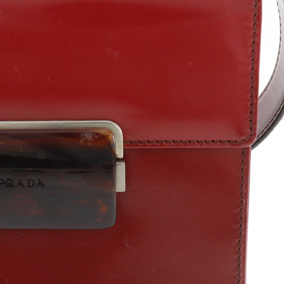 Prada Red Color Shoulder Bag (Pre-Owned)