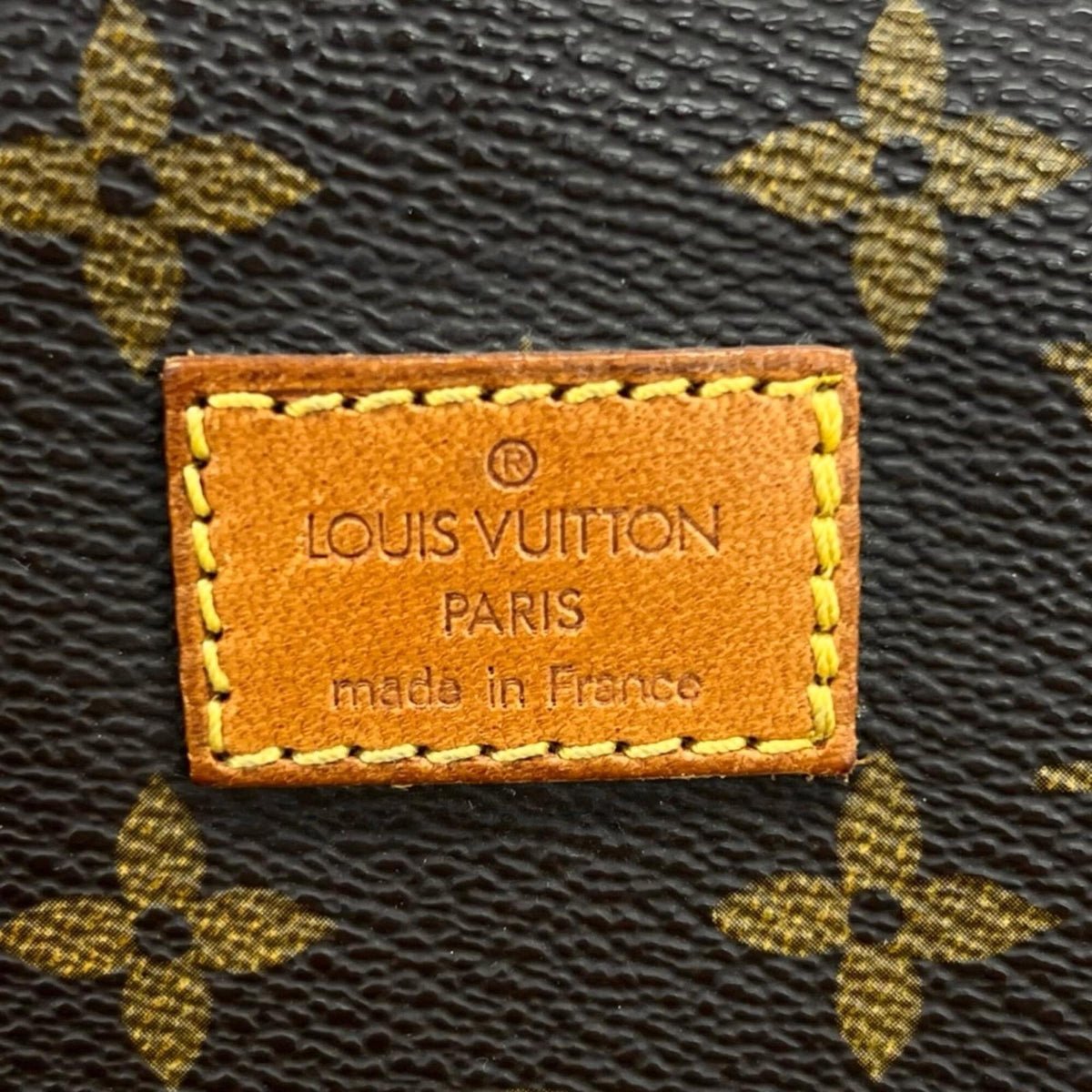 Louis Vuitton Brown Monogram Leather Shoulder Bag (Pre-Owned)