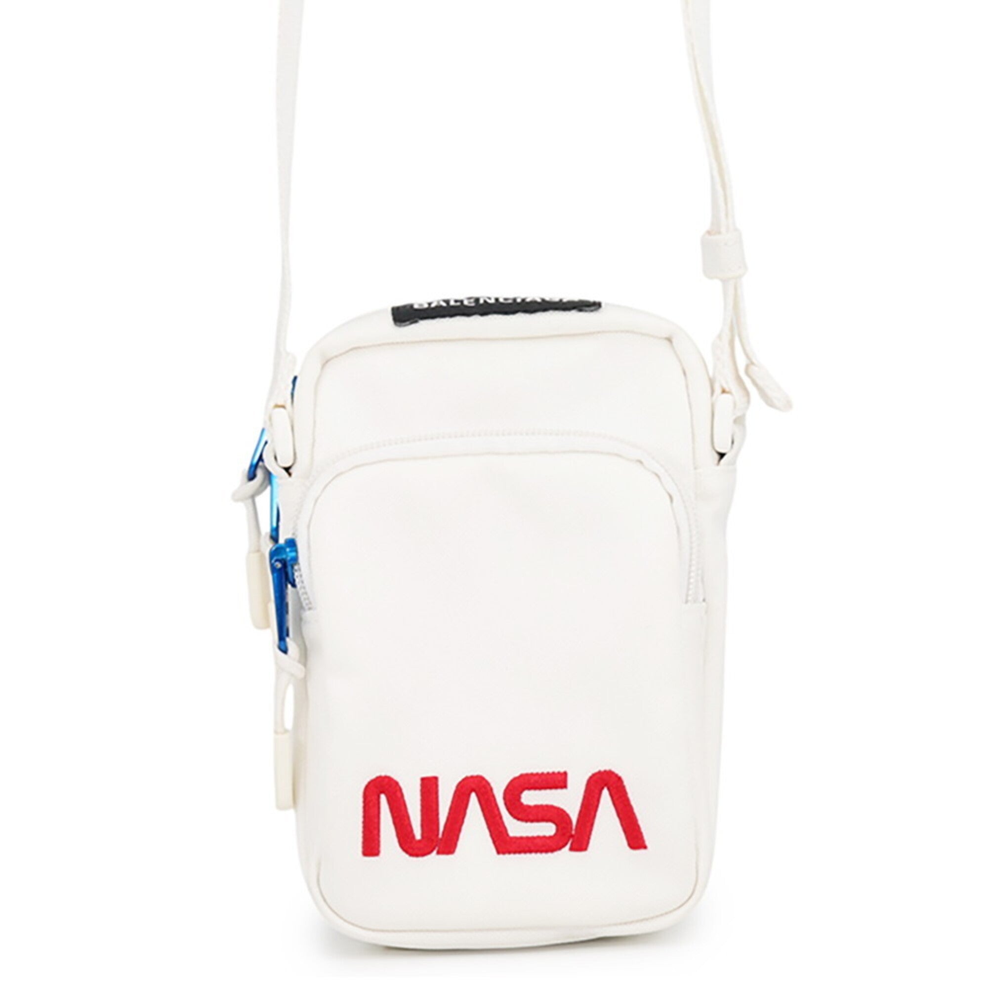 Balenciaga White Canvas Handbag Shoulder Bag (Pre-Owned)