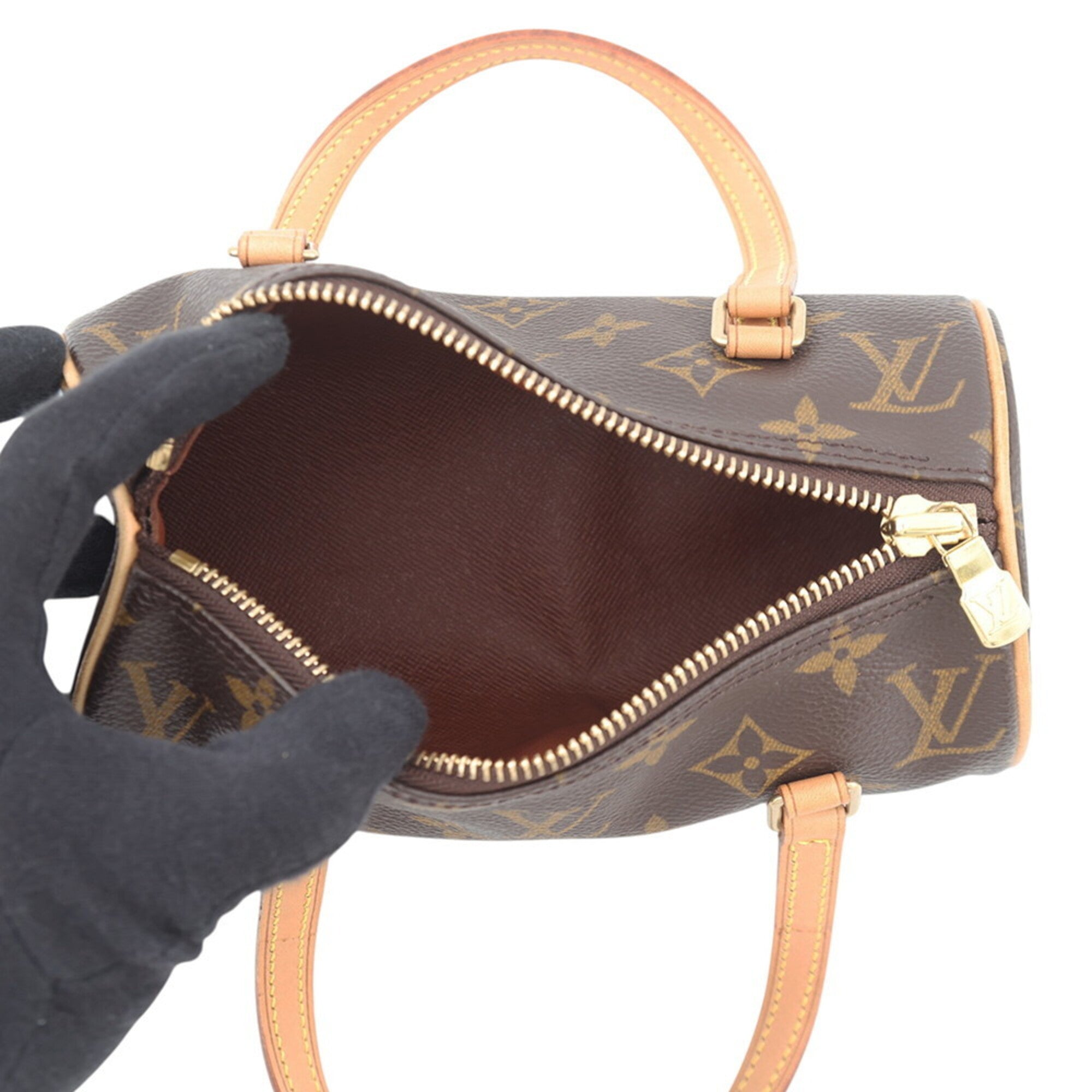 Louis Vuitton Monogram Brown Monogram Handbag Pochette (Pre-Owned)