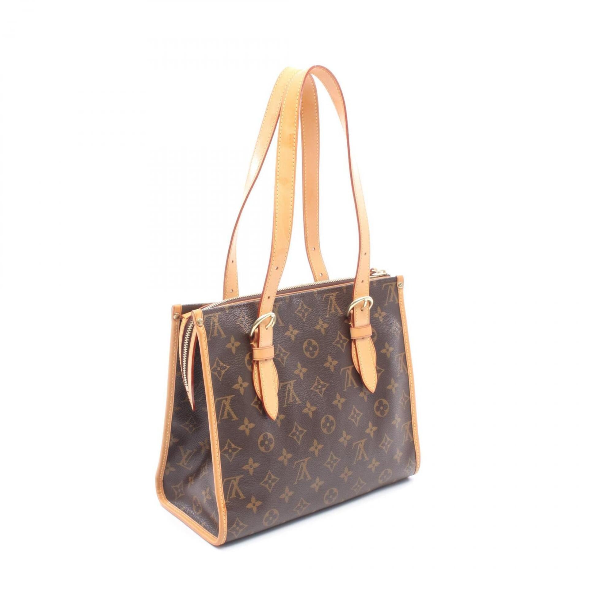 Louis Vuitton Brown Monogram Monogram Leather Handbag Tote Bag (Pre-Owned)