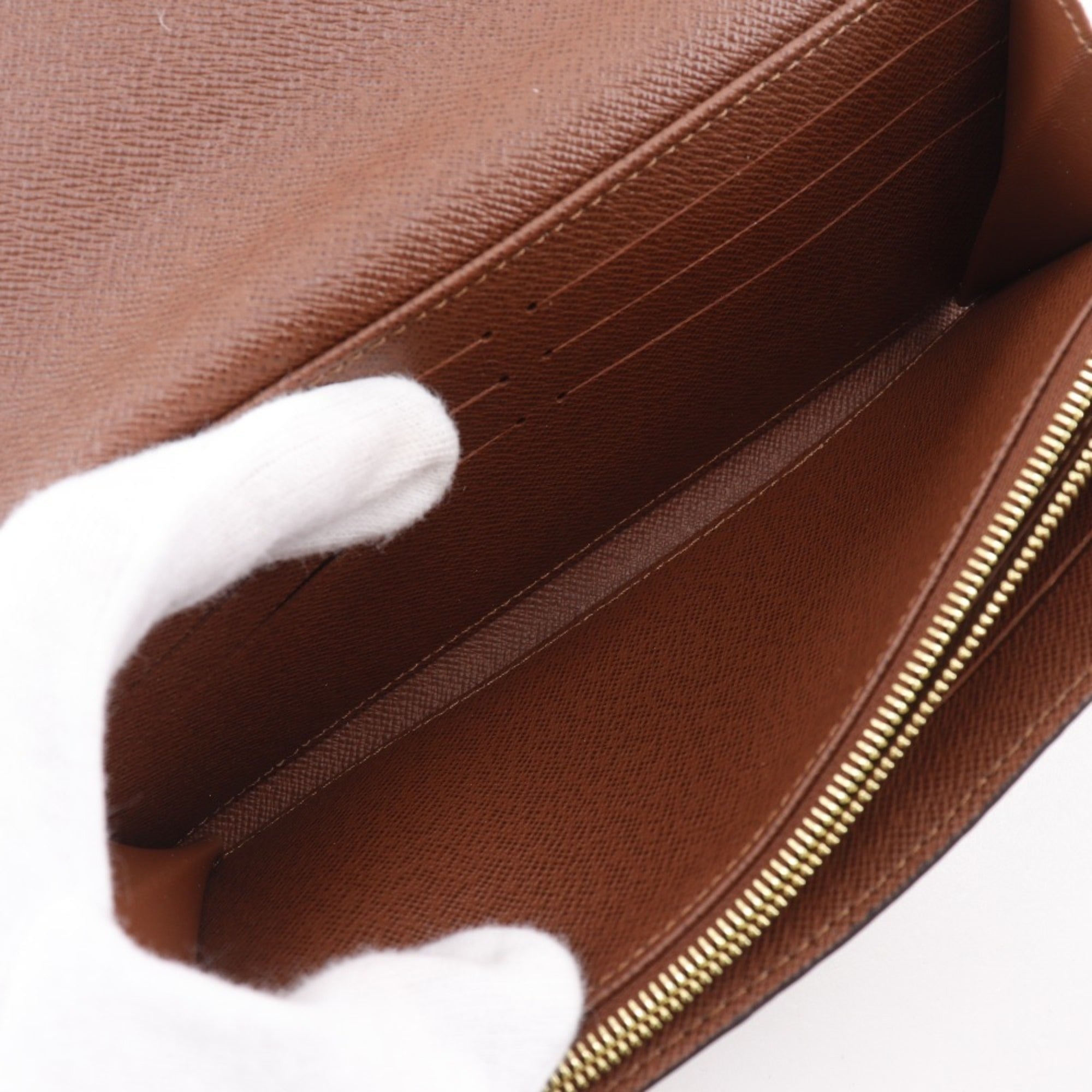 Louis Vuitton Monogram Brown Monogram Monogram Long Wallet (Bi-Fold) (Pre-Owned)