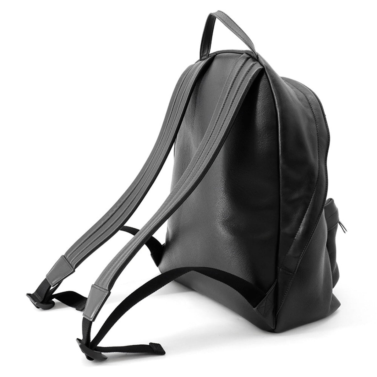 Balenciaga Black Leather Backpack Handbag (Pre-Owned)