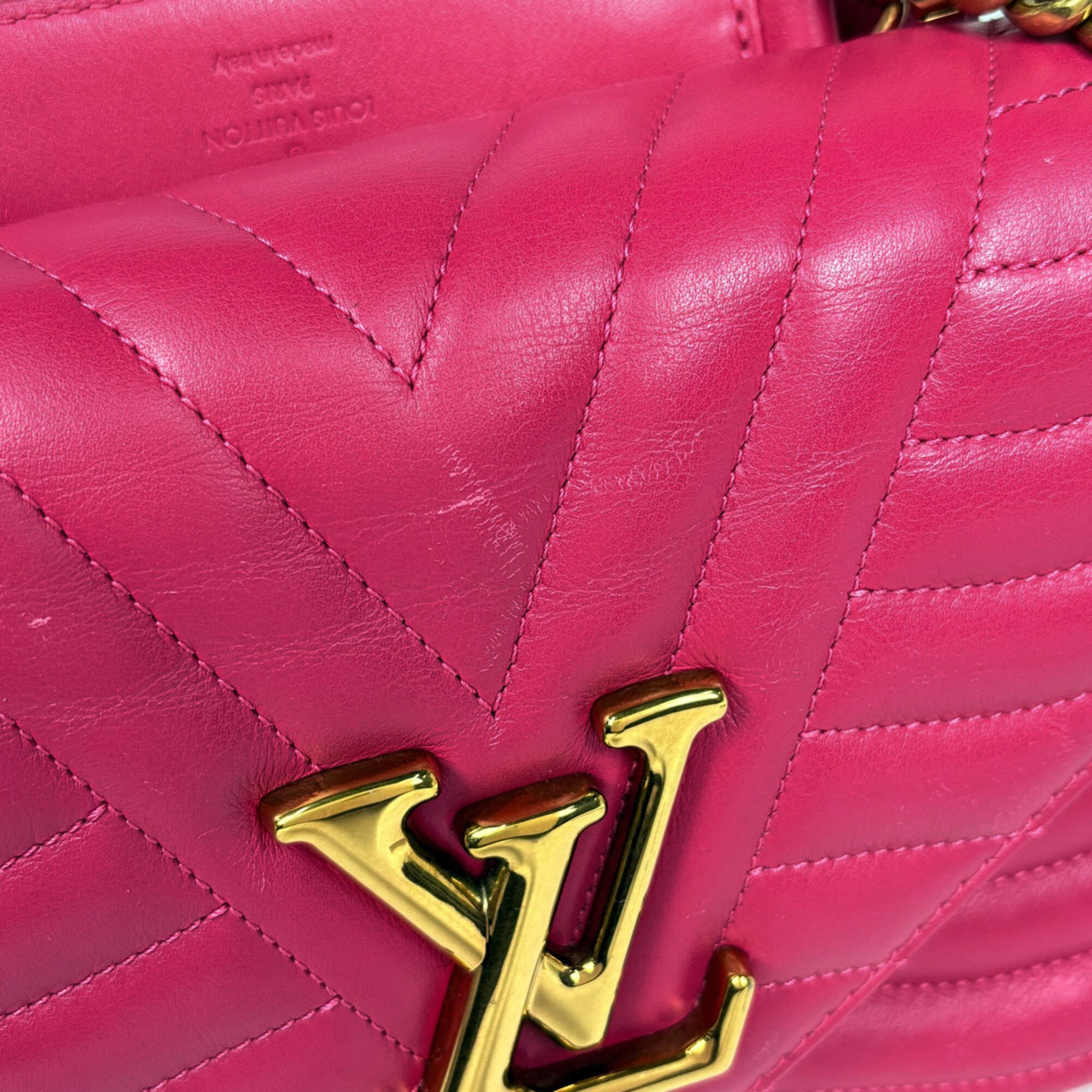 Louis Vuitton Freesia Leather Shoulder Bag (Pre-Owned)