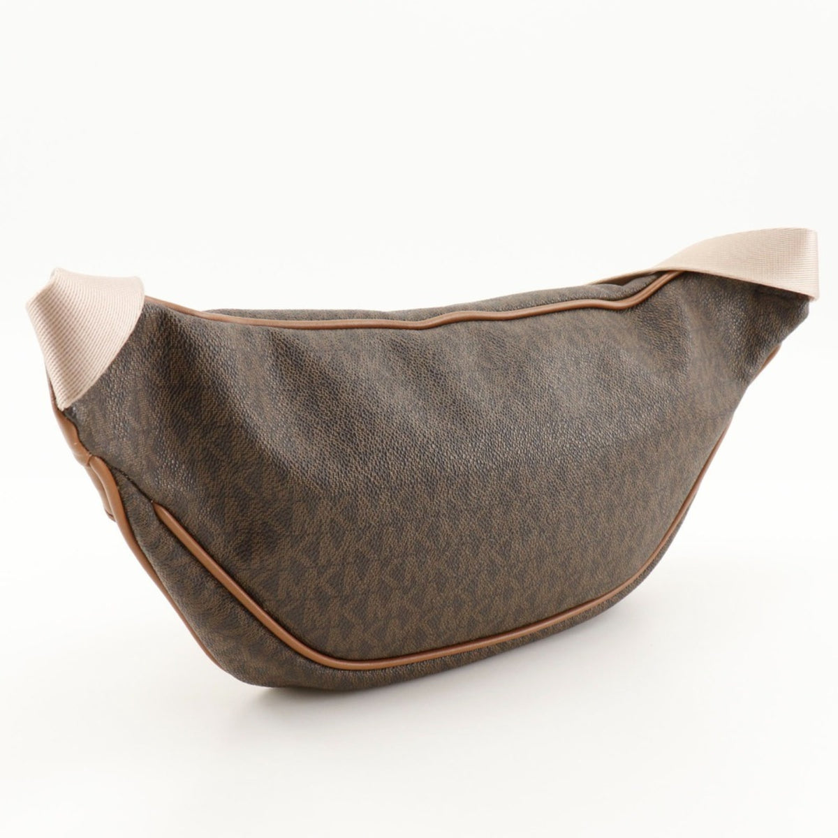 Michael Kors Brown Pvc Sling Bag (Pre-Owned)