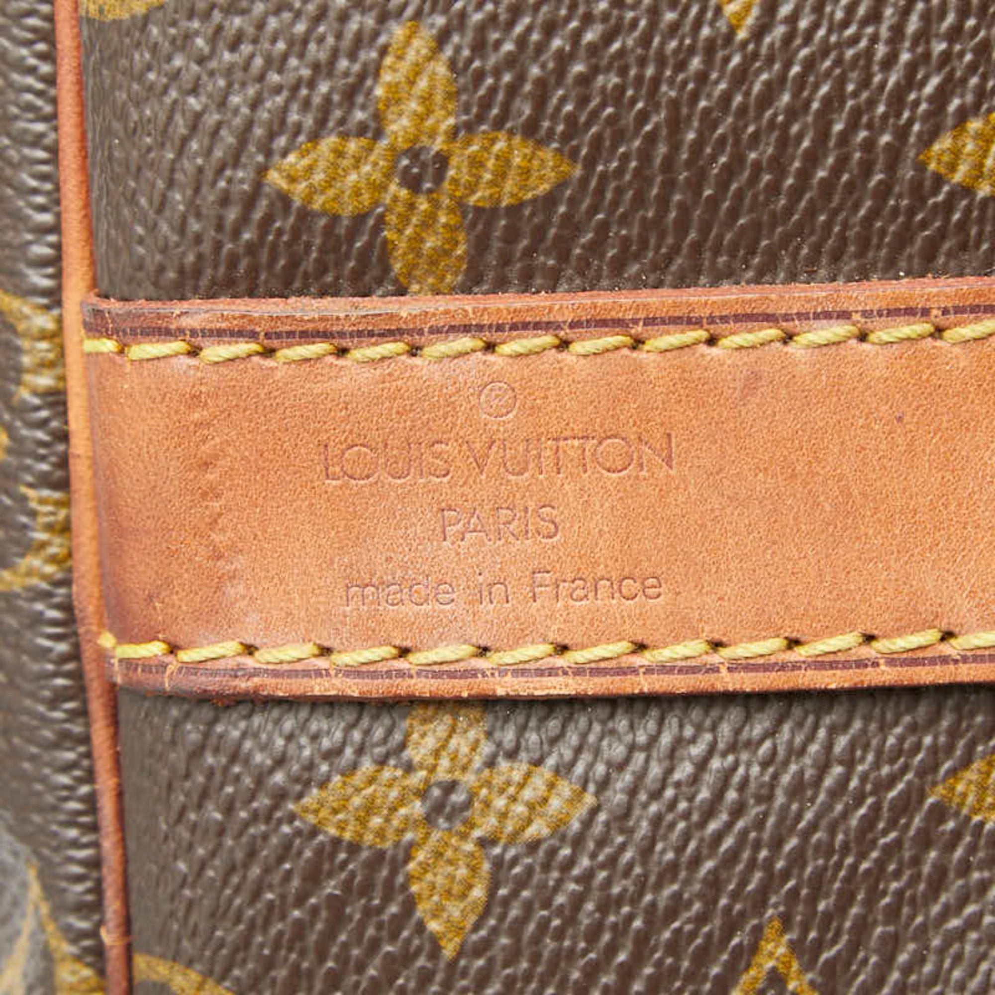 Louis Vuitton Monogram Brown Pvc Leather Boston Bag Shoulder Bag (Pre-Owned)