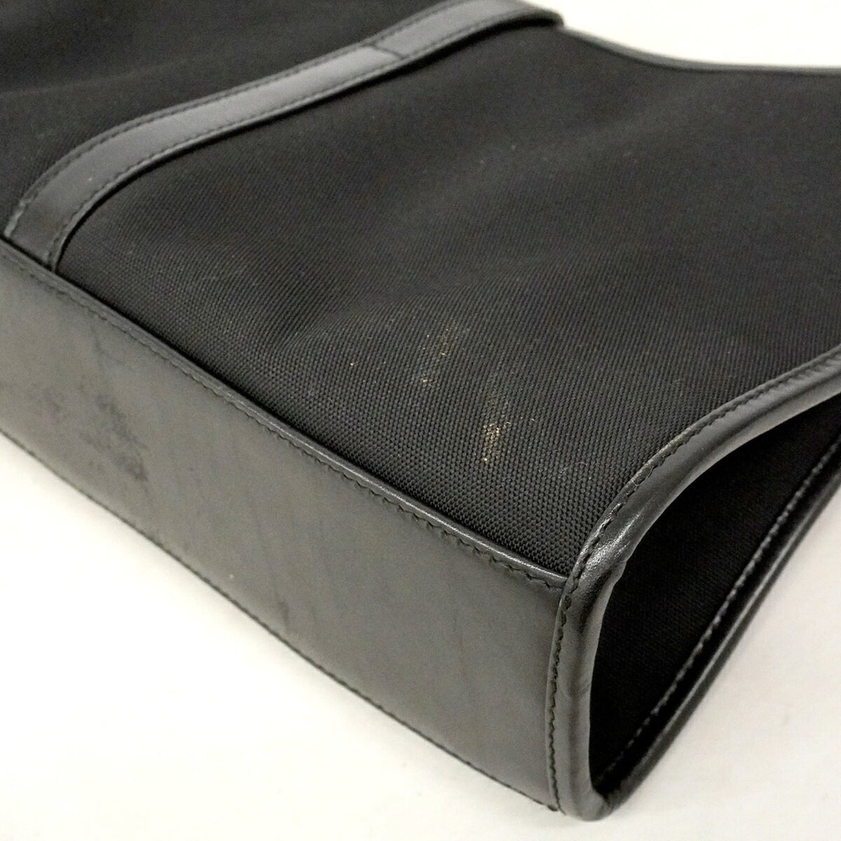 Gucci Black Canvas Handbag (Pre-Owned)