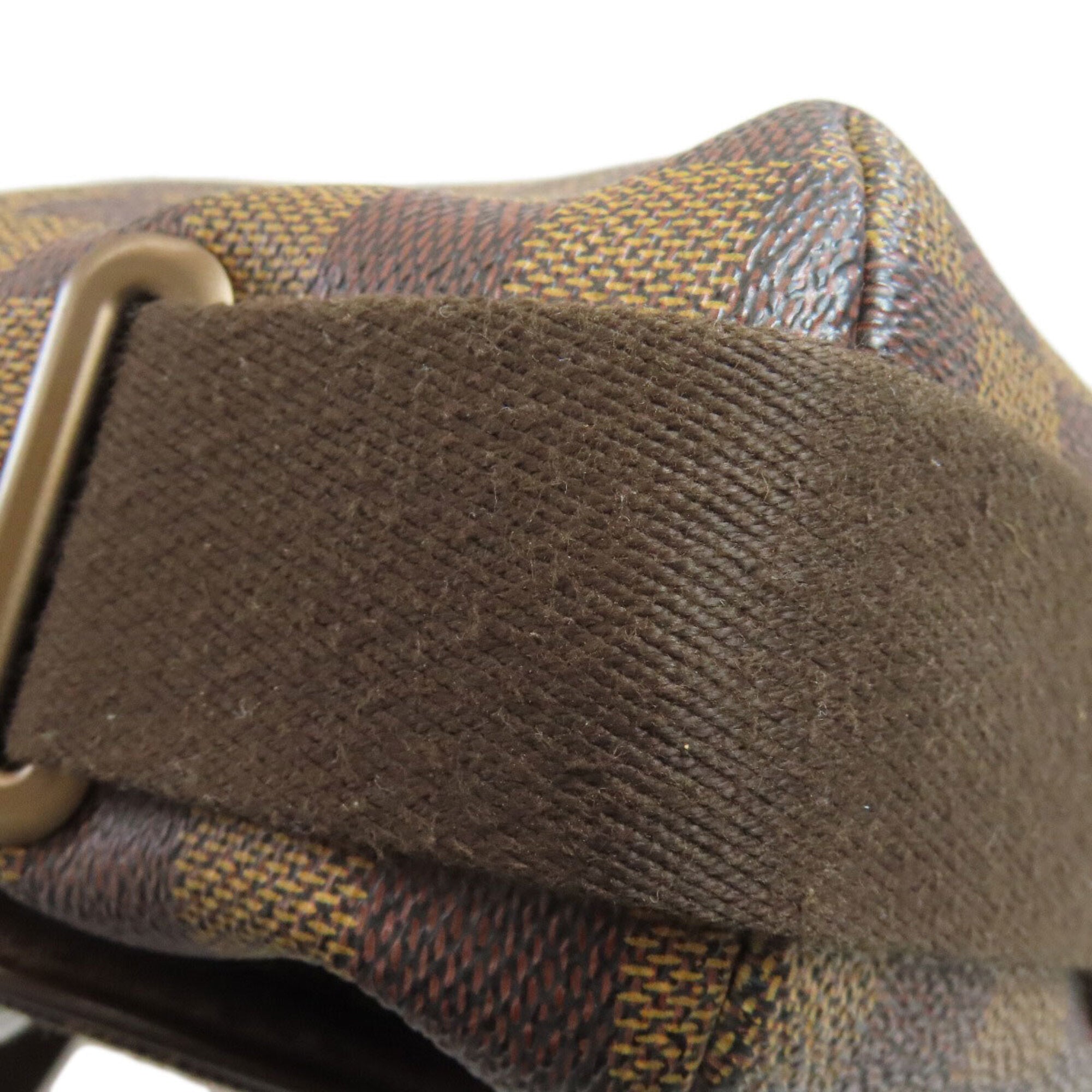 Louis Vuitton Damier Canvas Ebene Damier Canvas Shoulder Bag (Pre-Owned)