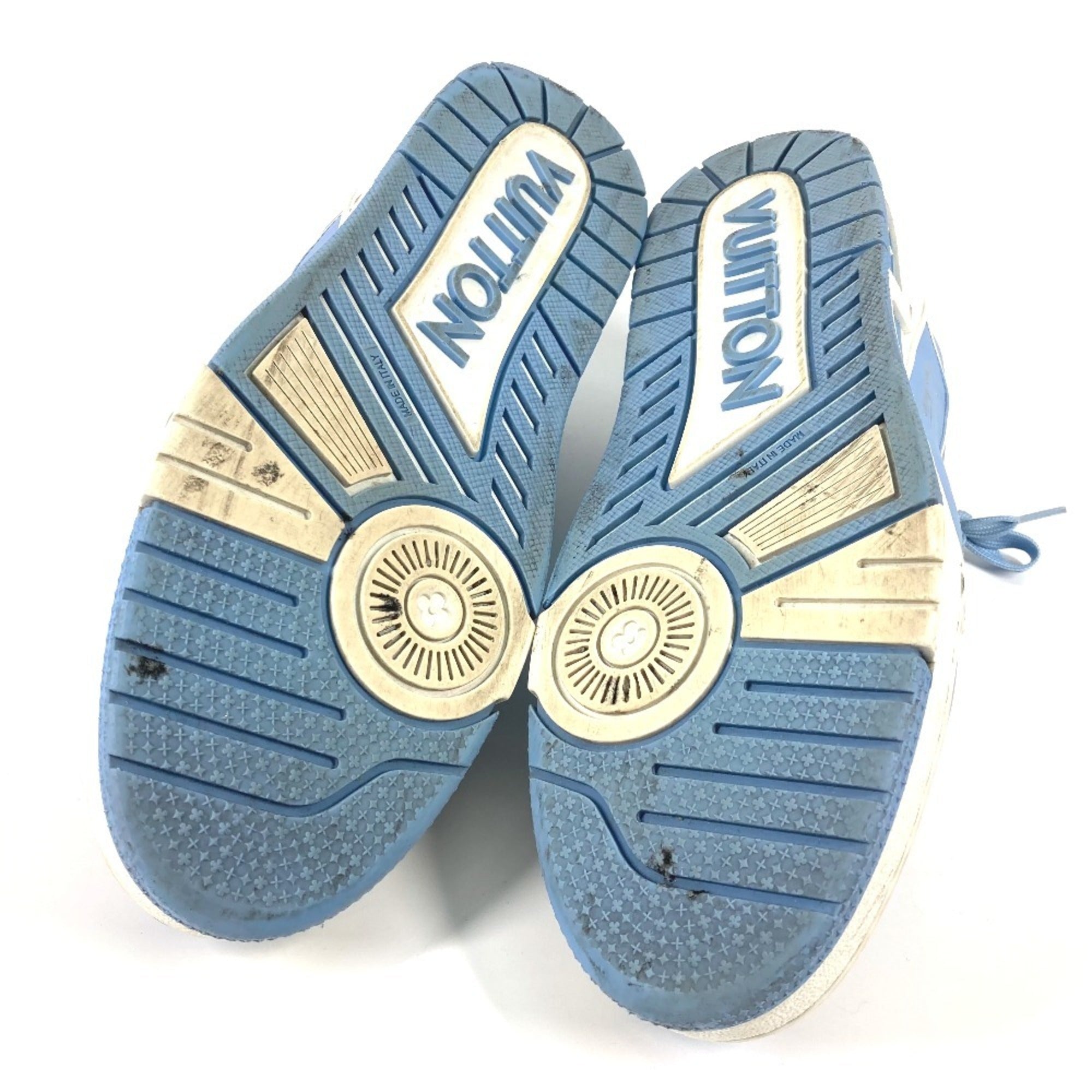 Louis Vuitton Blue White Sneakers (Pre-Owned)