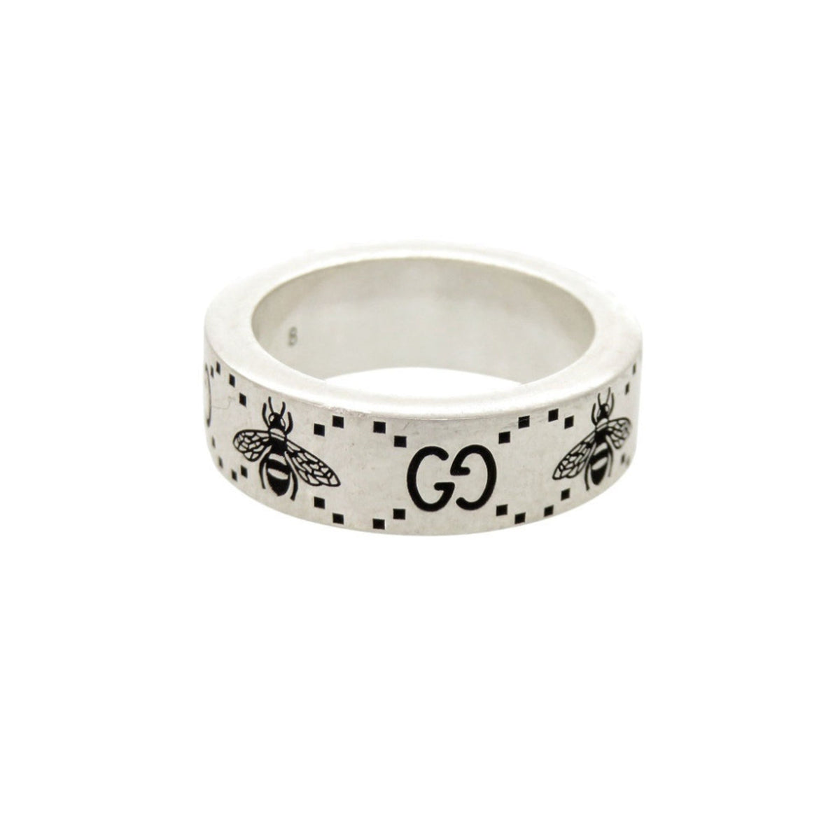 Gucci Silver Silver 925 Band Ring (Pre-Owned)