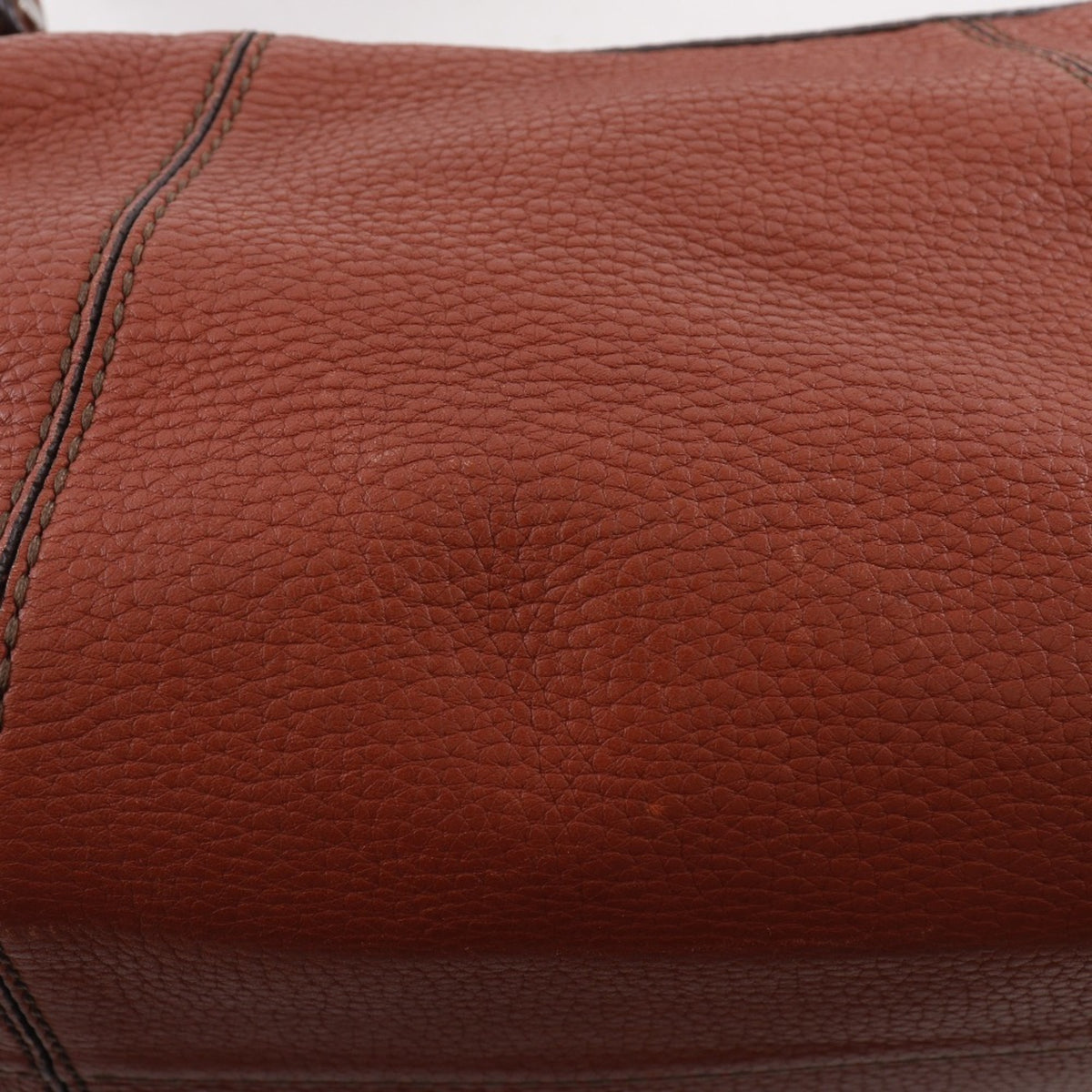 Tod's Brown Leather Shoulder Bag (Pre-Owned)
