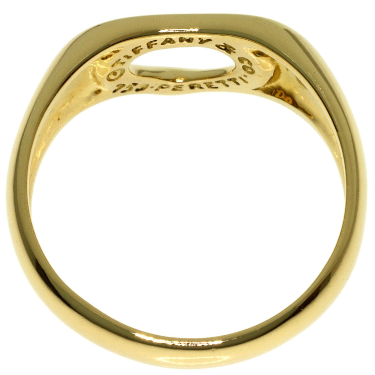 Tiffany Yellow Gold (18K) Band Ring (Pre-Owned)