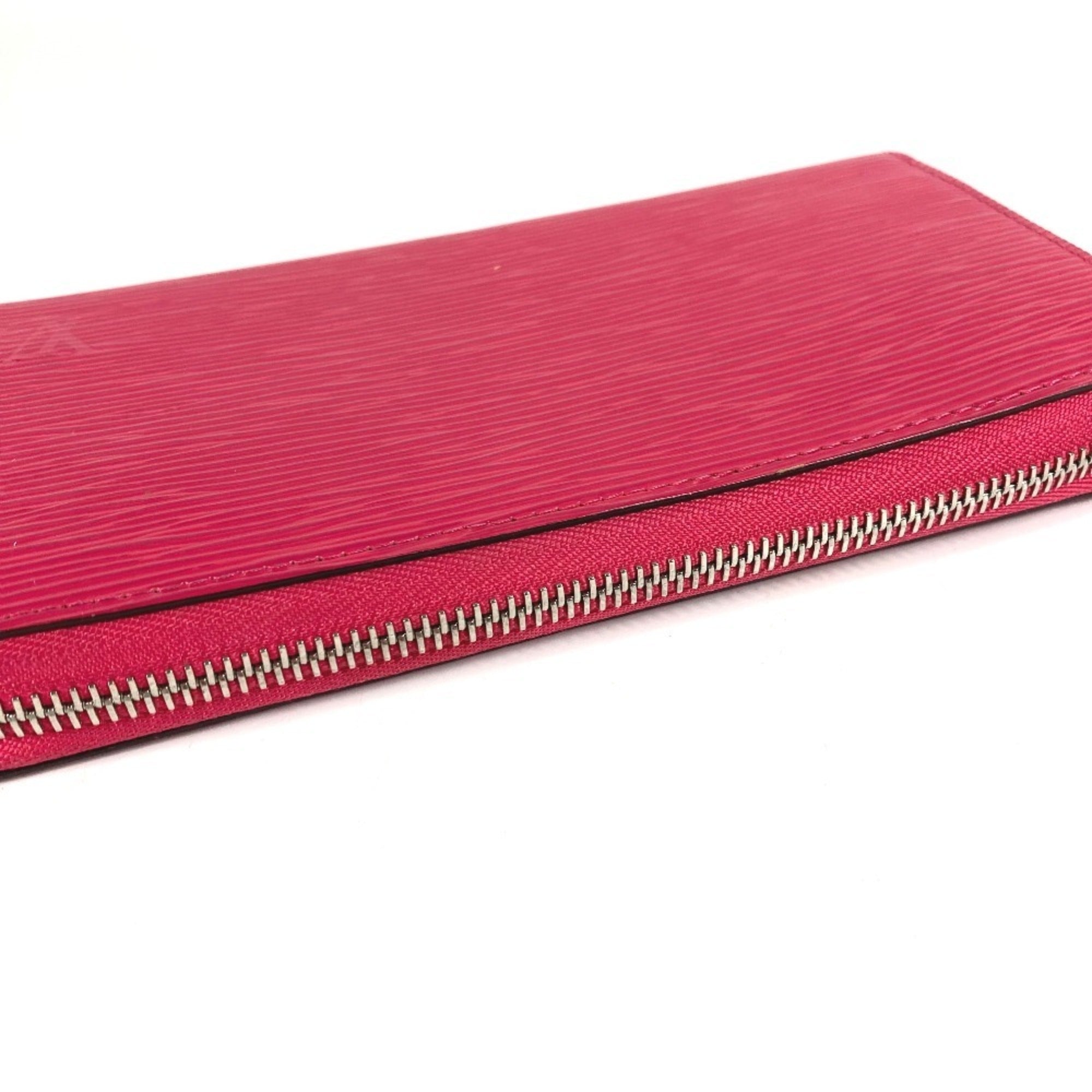 Louis Vuitton Epi Pink Epi Leather Long Wallet (Bi-Fold) (Pre-Owned)
