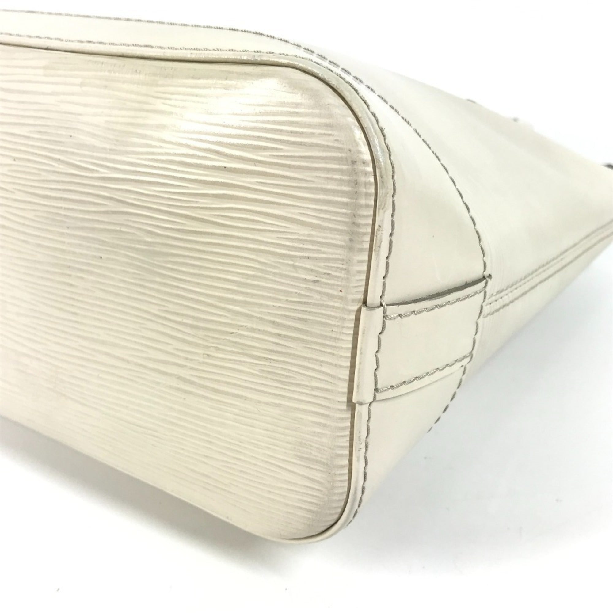 Louis Vuitton Epi Lv Off White Epi Leather Handbag Tote Bag (Pre-Owned)