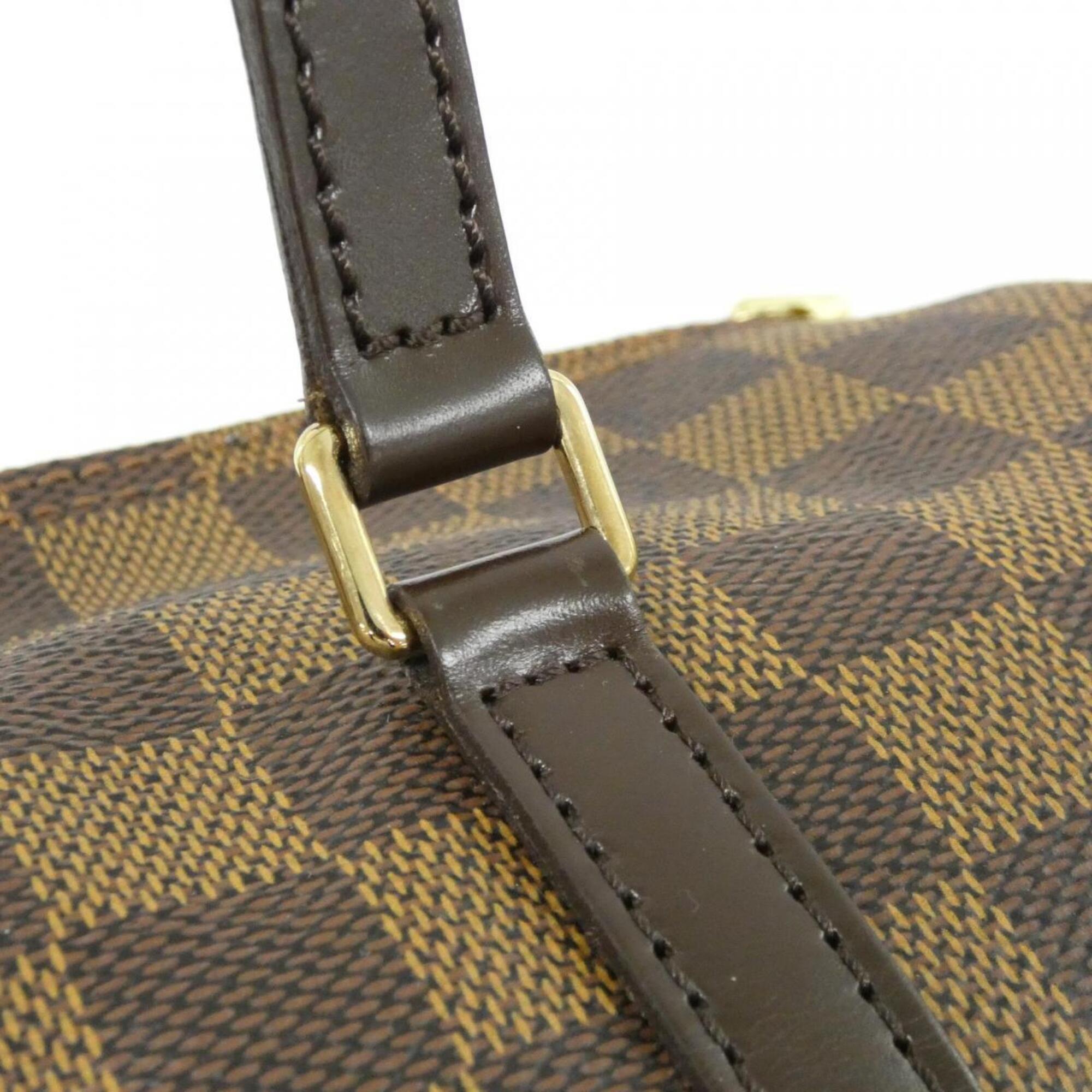 Louis Vuitton Damier Canvas Ebene Coated Canvas Handbag Pouch (Pre-Owned)