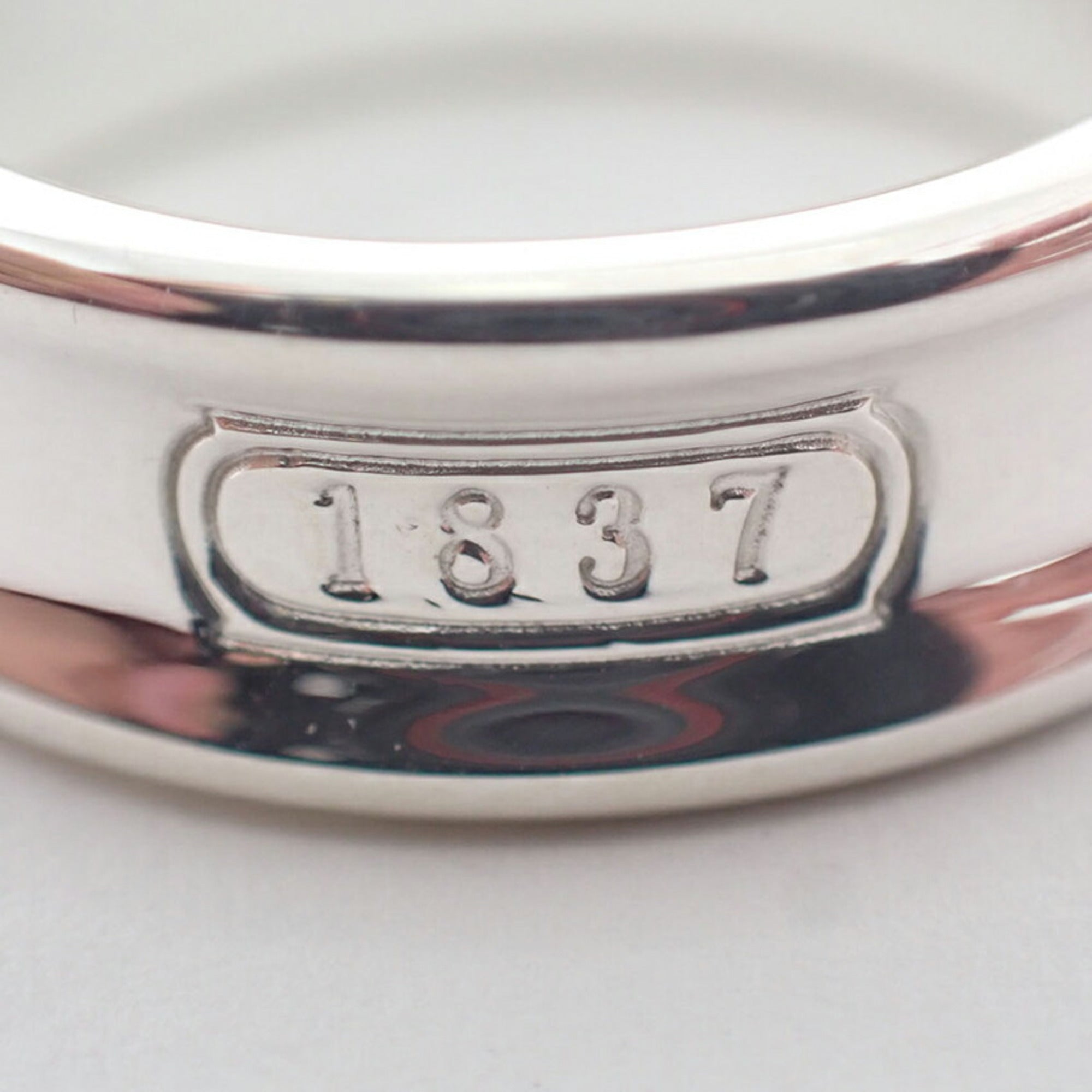 Tiffany Silver Sterling Silver 925 Band Ring (Pre-Owned)