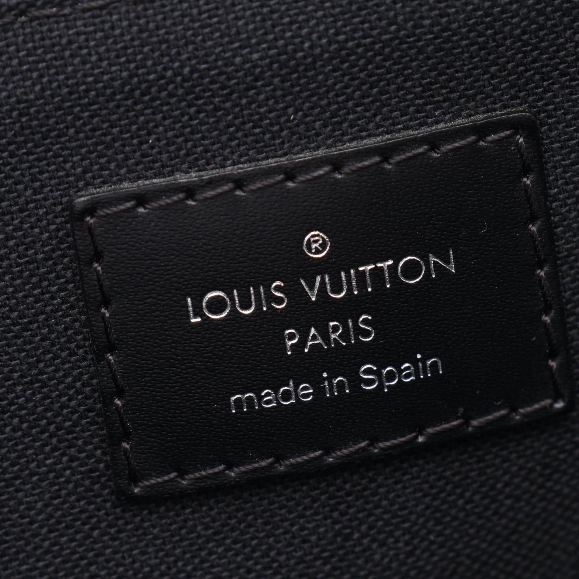 Louis Vuitton Damier Graphite Black Coated Canvas Briefcase (Pre-Owned)