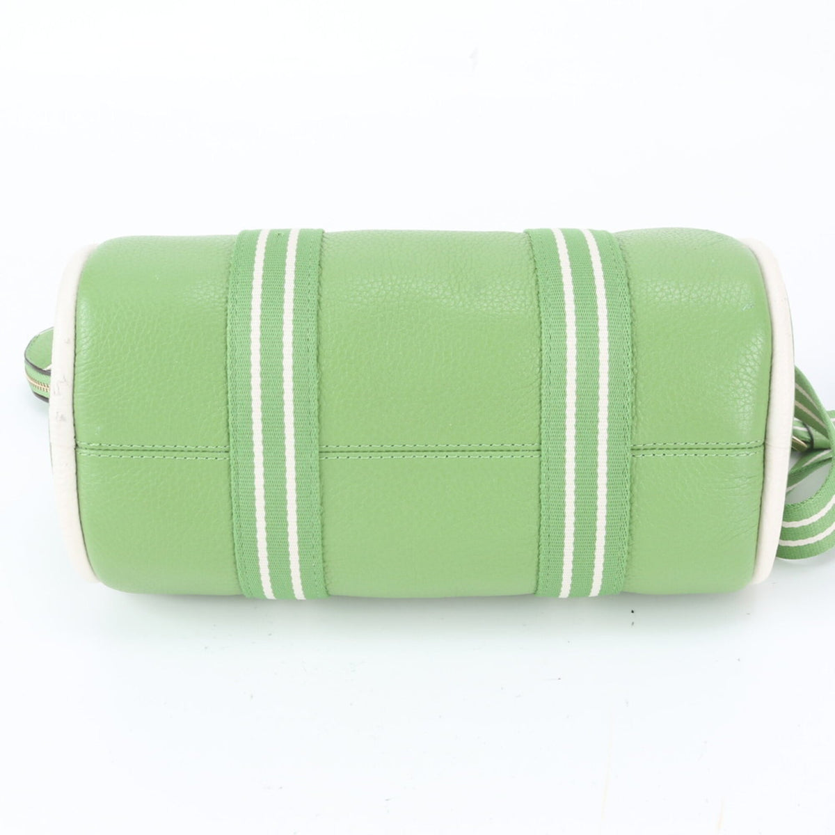Kate Spade Green White Leather Crossbody Bag Shoulder Bag (Pre-Owned)