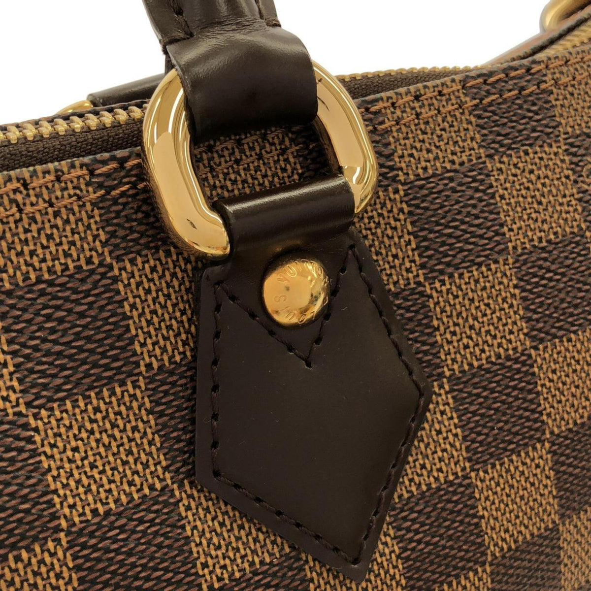 Louis Vuitton Ebene Coated Canvas Handbag (Pre-Owned)