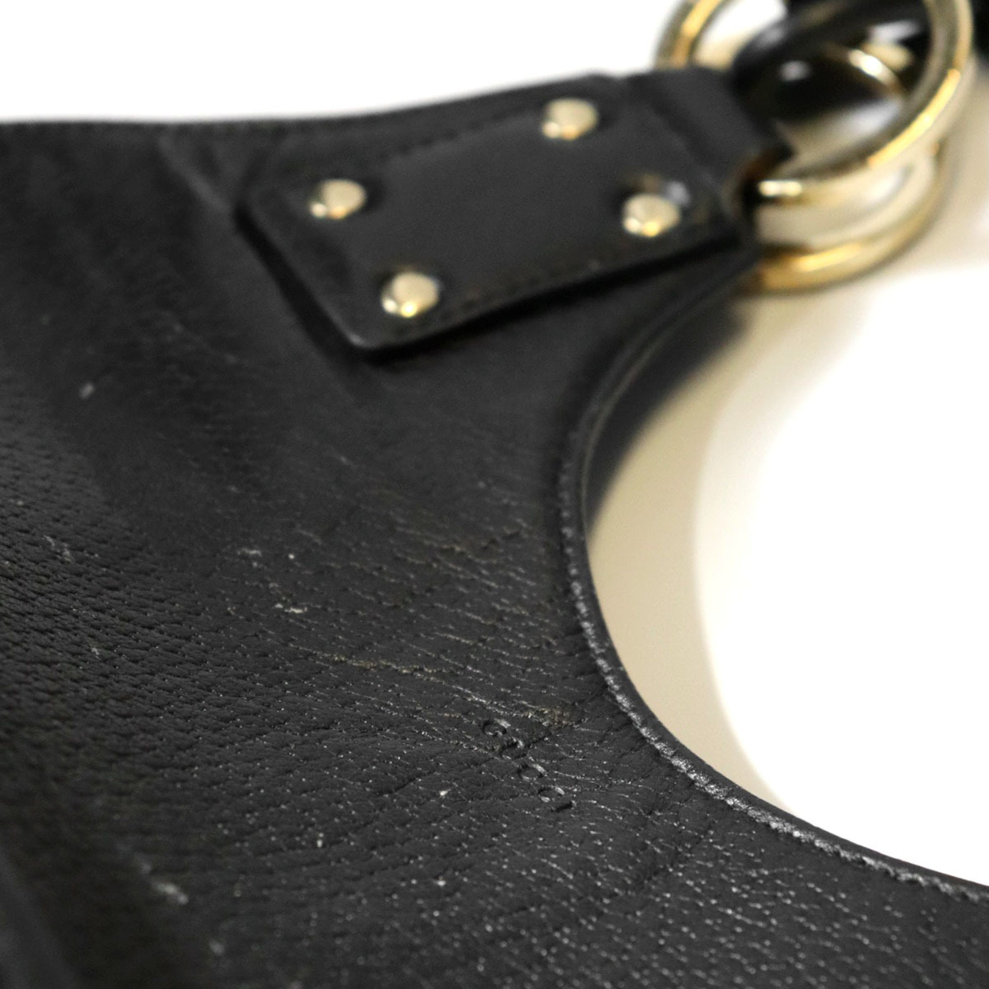 Gucci Black Leather Shoulder Bag (Pre-Owned)