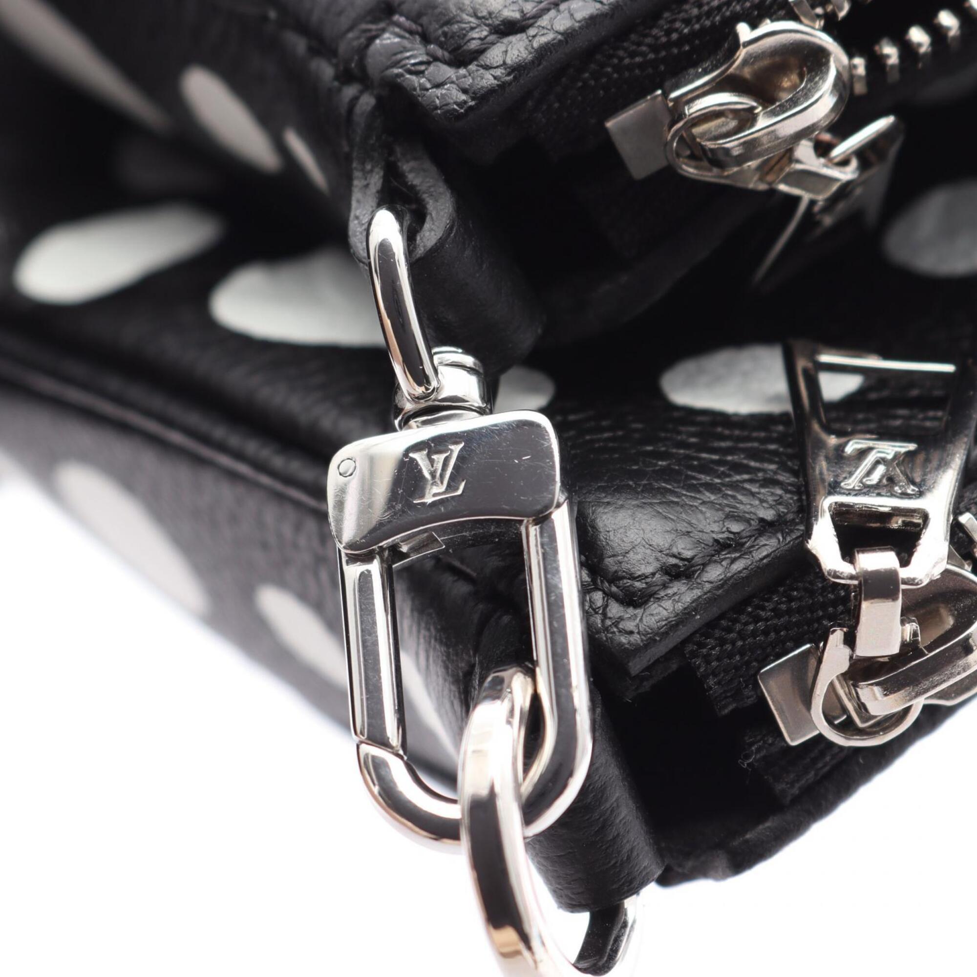 Louis Vuitton Black White Monogram Empreinte Handbag Pochette Shoulder Bag (Pre-Owned)